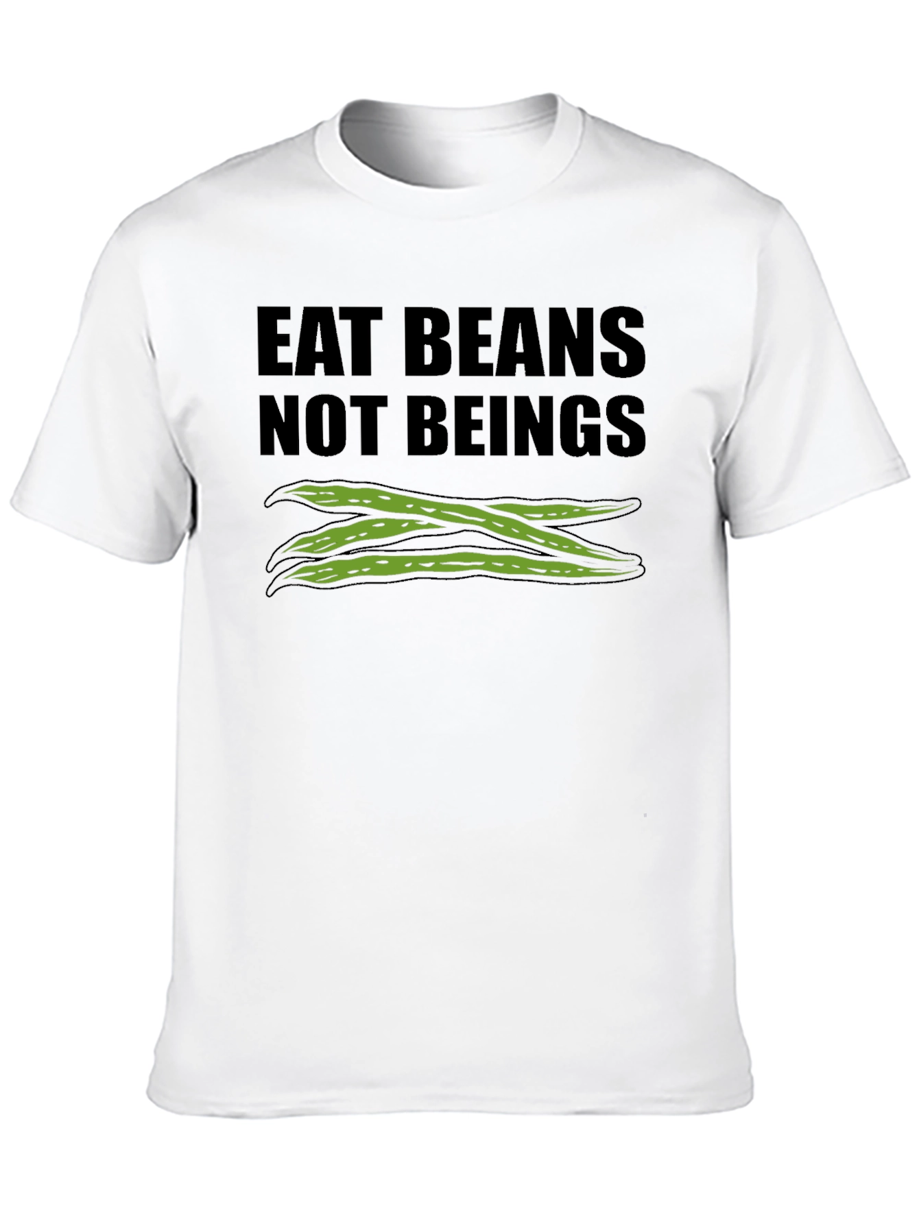 Eat Beans Not Beings Graphic Tee