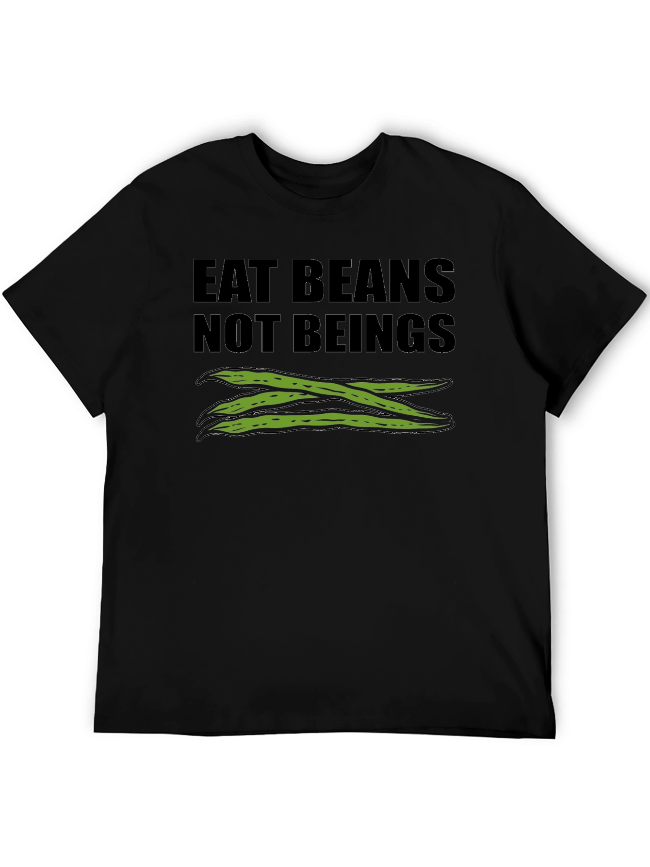 Eat Beans Not Beings Graphic Tee