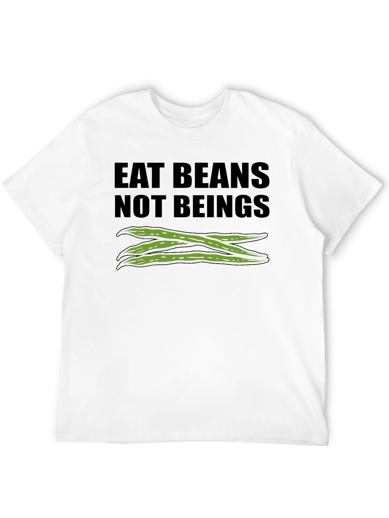 Eat Beans Not Beings Graphic Tee