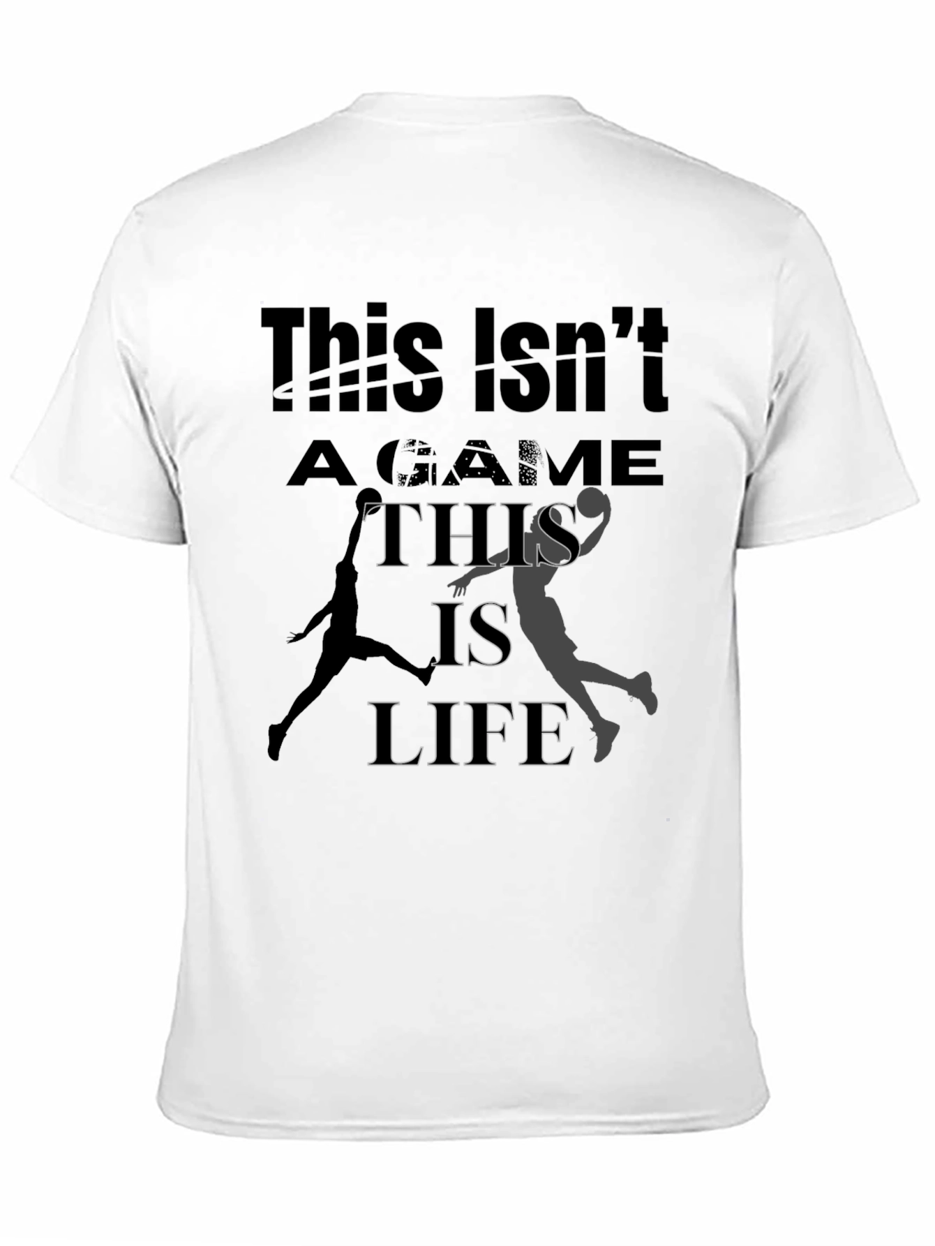 This Isnt a Game This is Life Graphic Tee