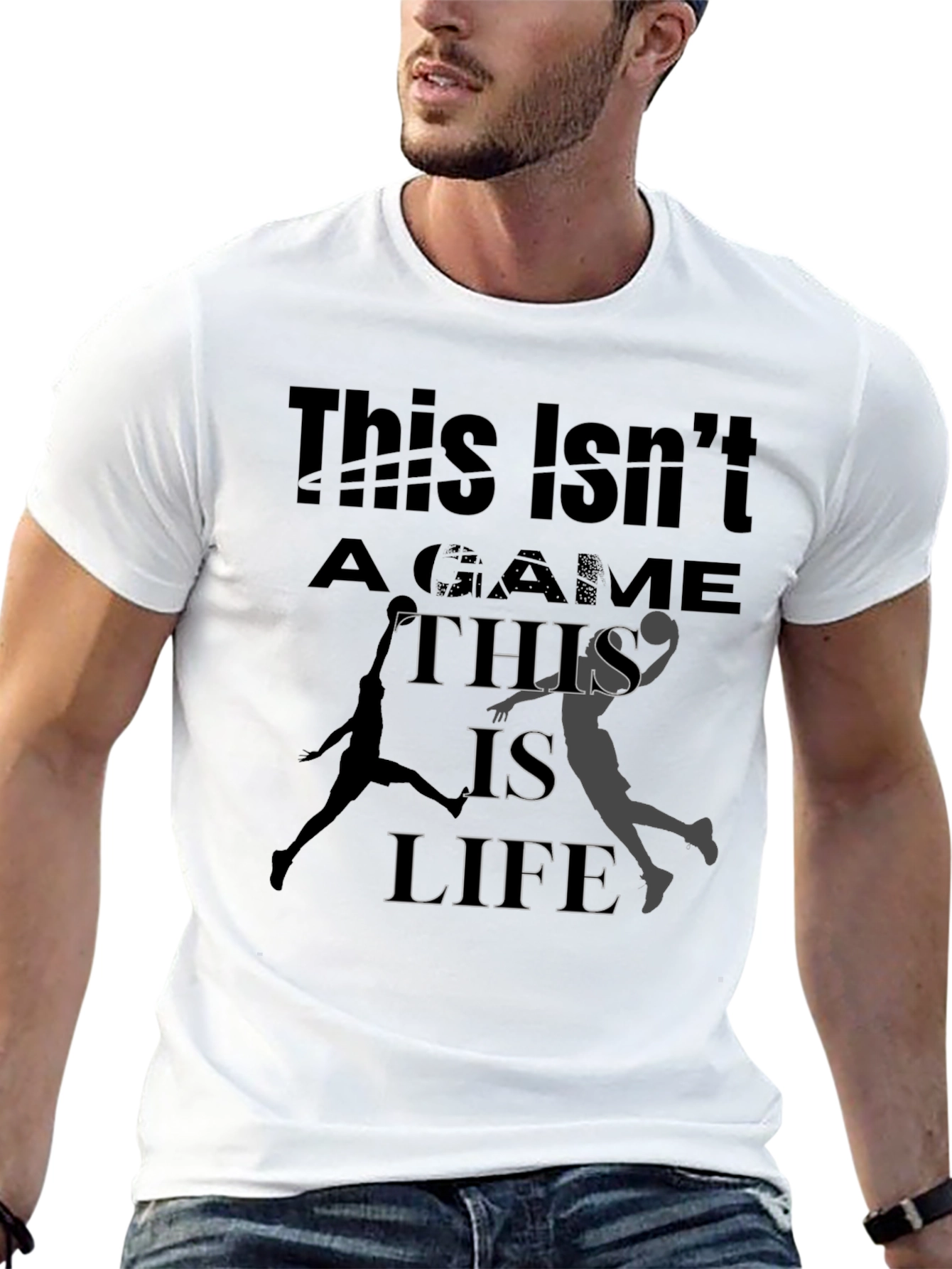 This Isnt a Game This is Life Graphic Tee