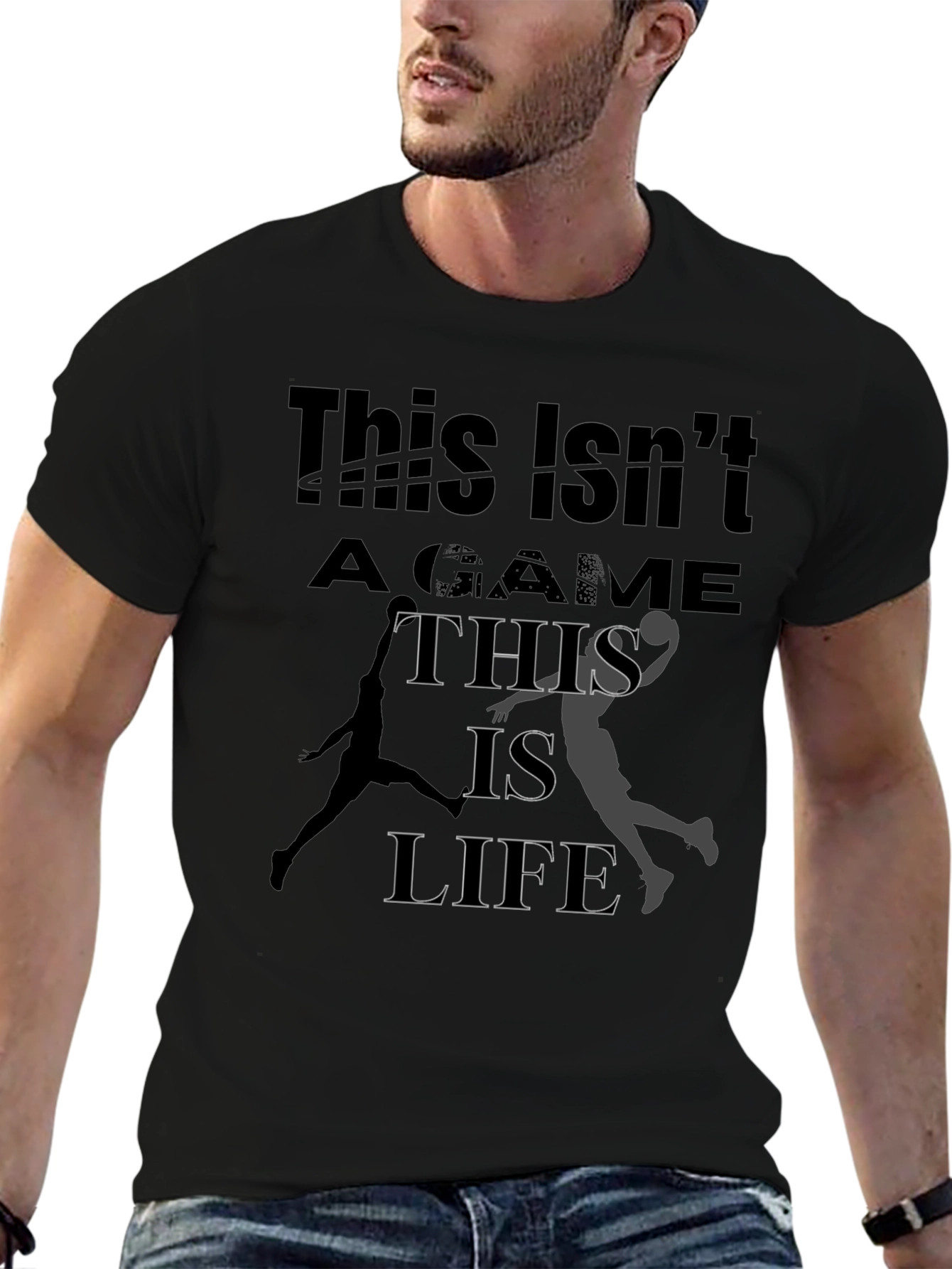 This Isnt a Game This is Life Graphic Tee