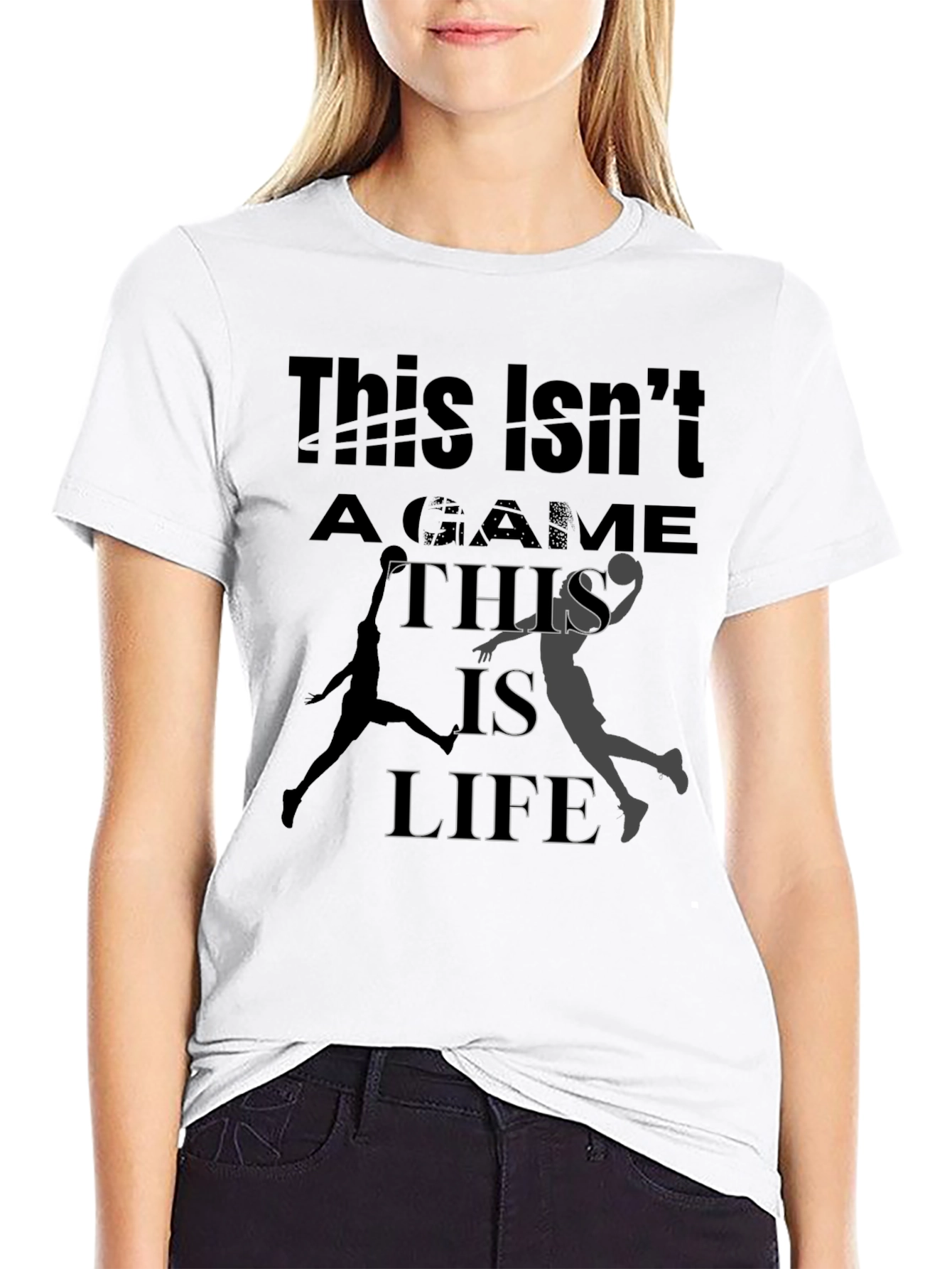 This Isnt a Game This is Life Graphic Tee
