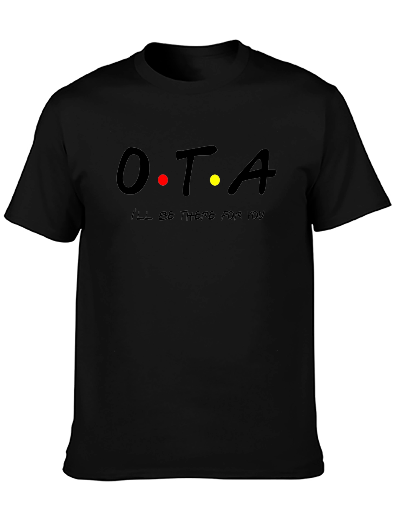 OTA Friends Inspired Black T-Shirt