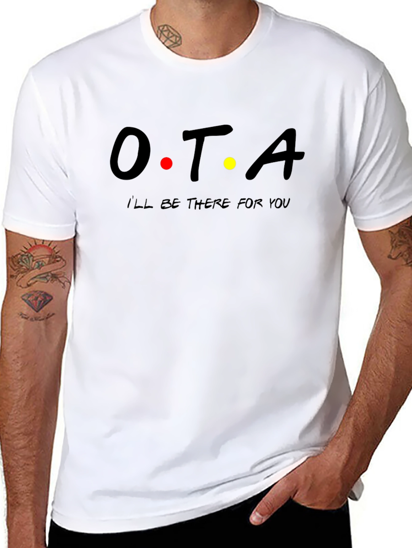 OTA Friends Inspired Black T-Shirt