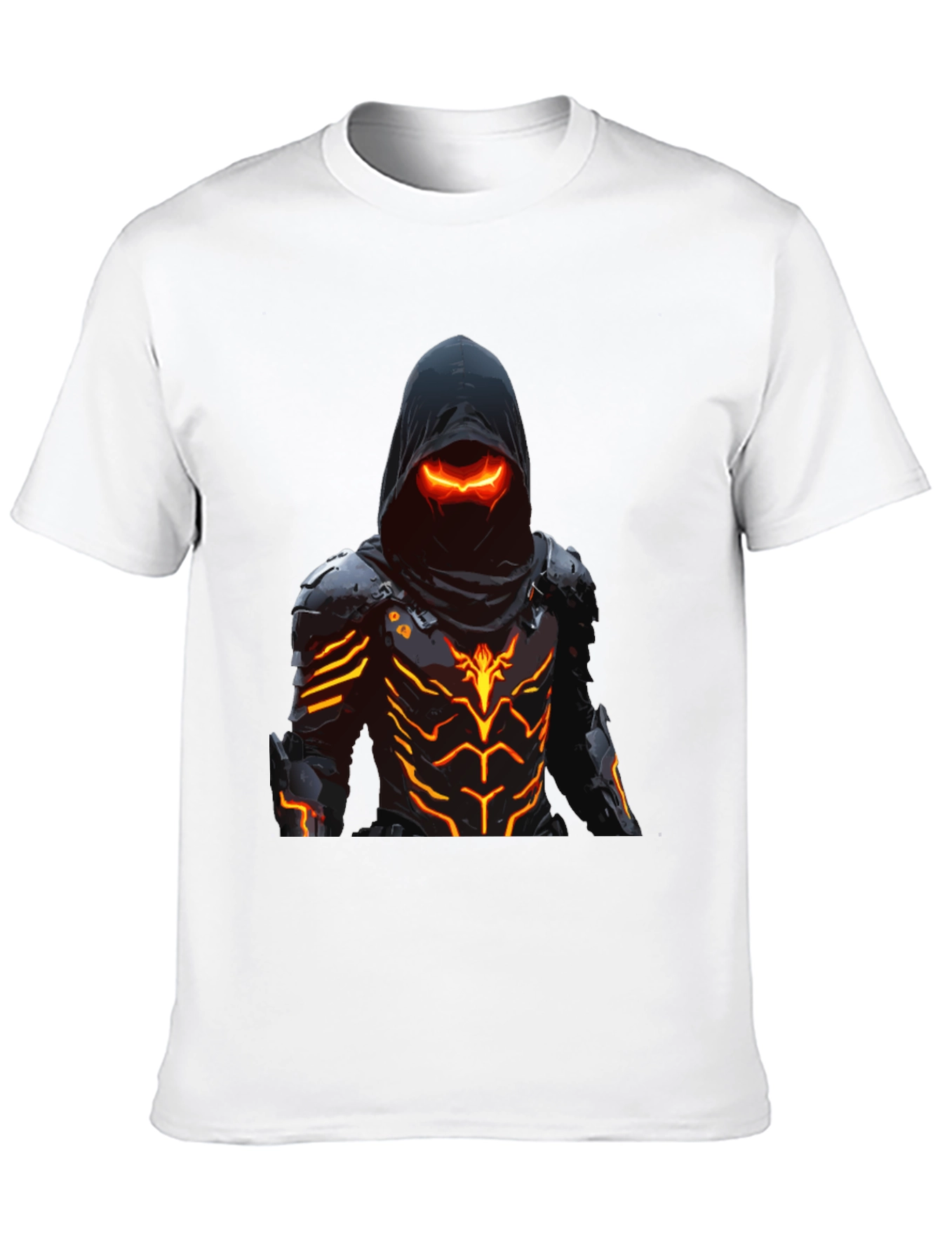 Cyberpunk Assassin Graphic Tee - Black