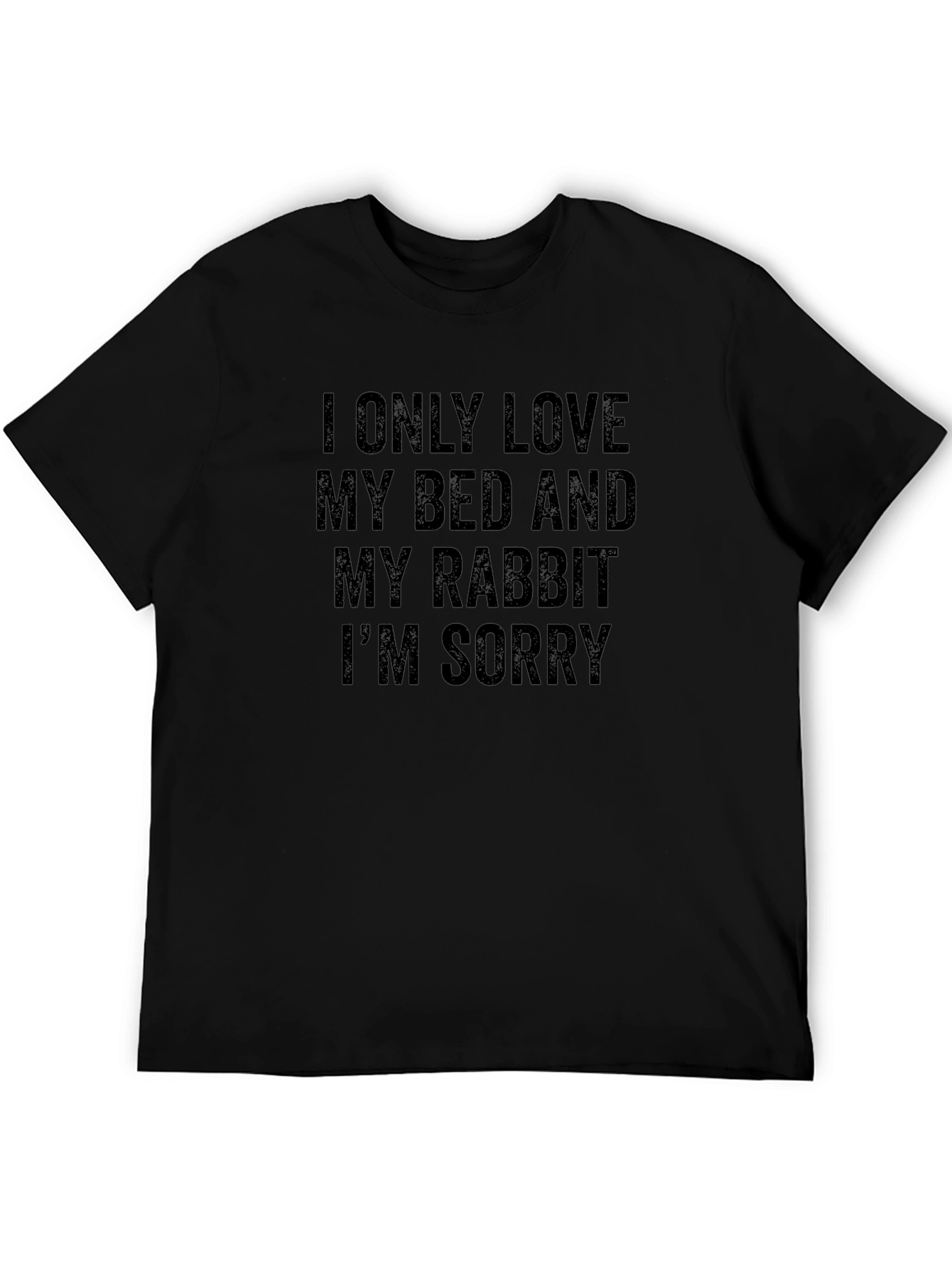 Rabbit Lover T-Shirt - Bed and Rabbit