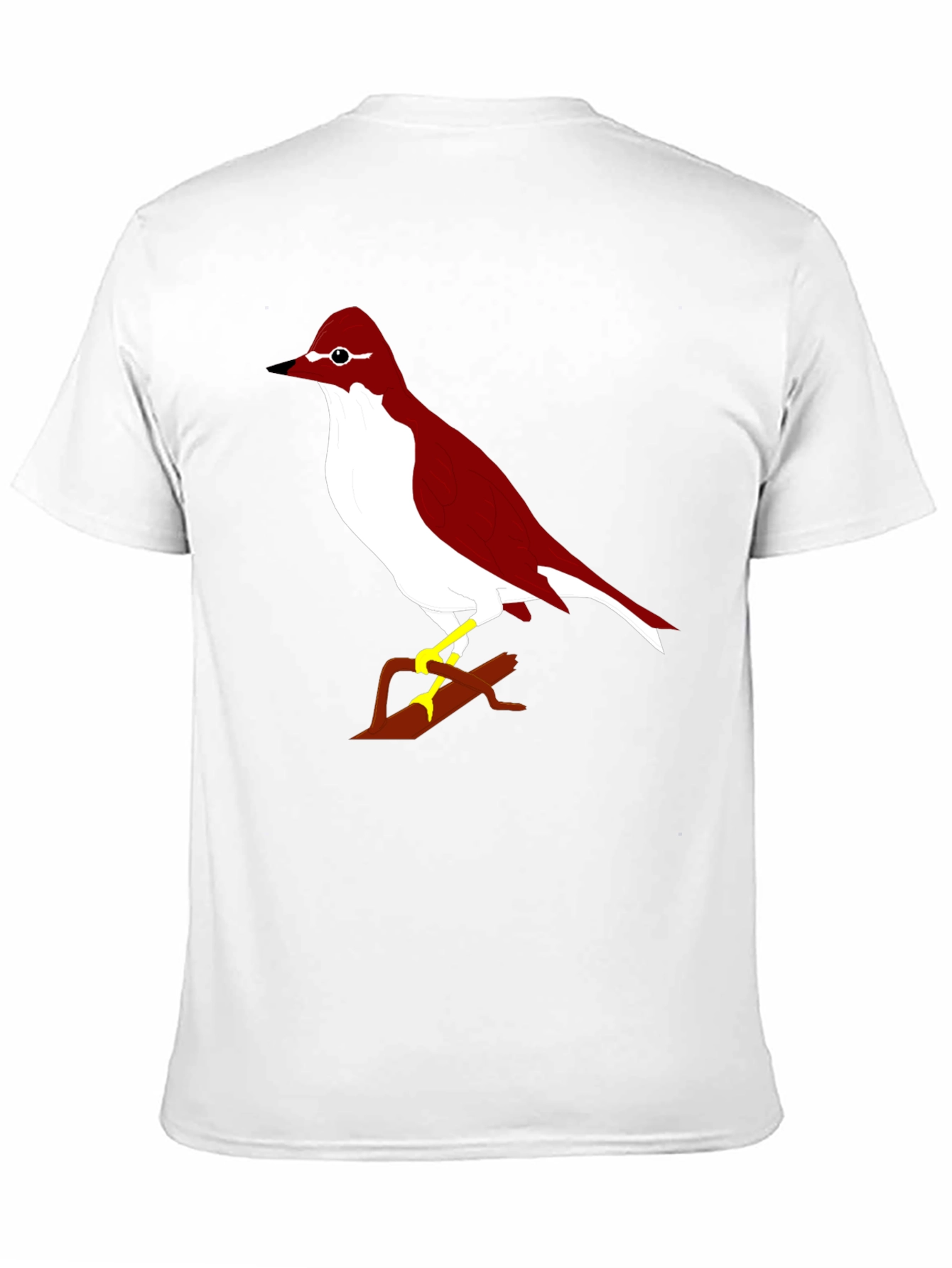 Bird Graphic Black T-Shirt