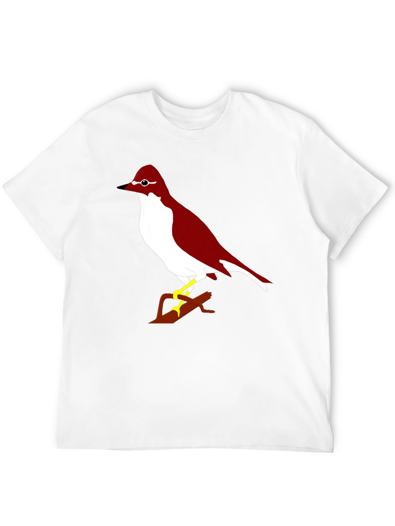 Bird Graphic Black T-Shirt