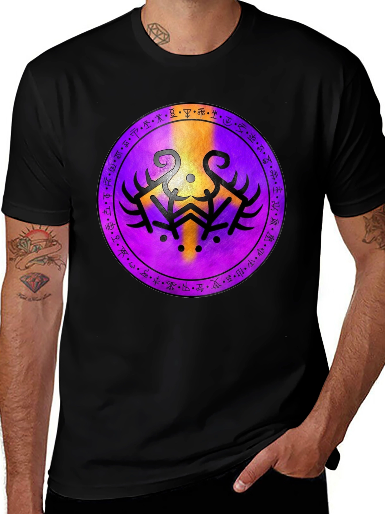 Mystic Symbol Black T-Shirt