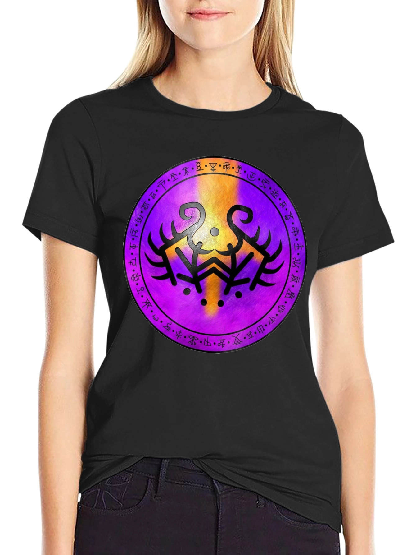 Mystic Symbol Black T-Shirt