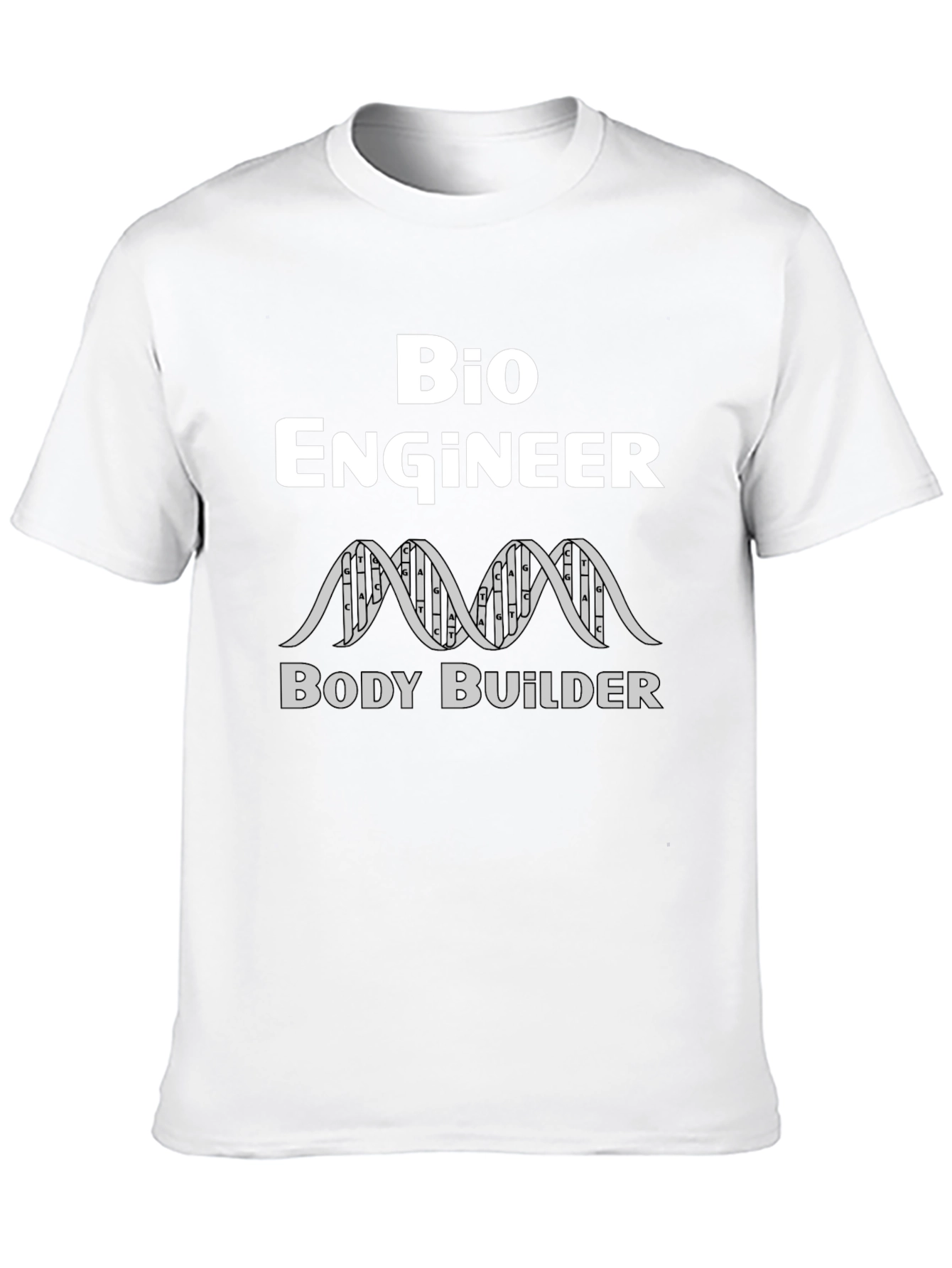 Bio Engineer Body Builder Graphic T-Shirt