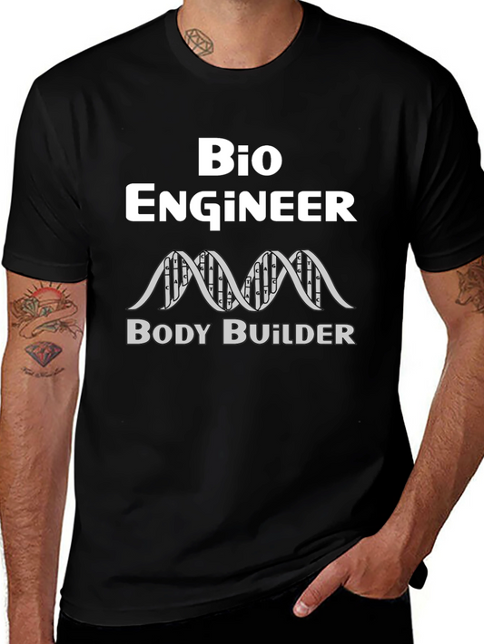 Bio Engineer Body Builder Graphic T-Shirt