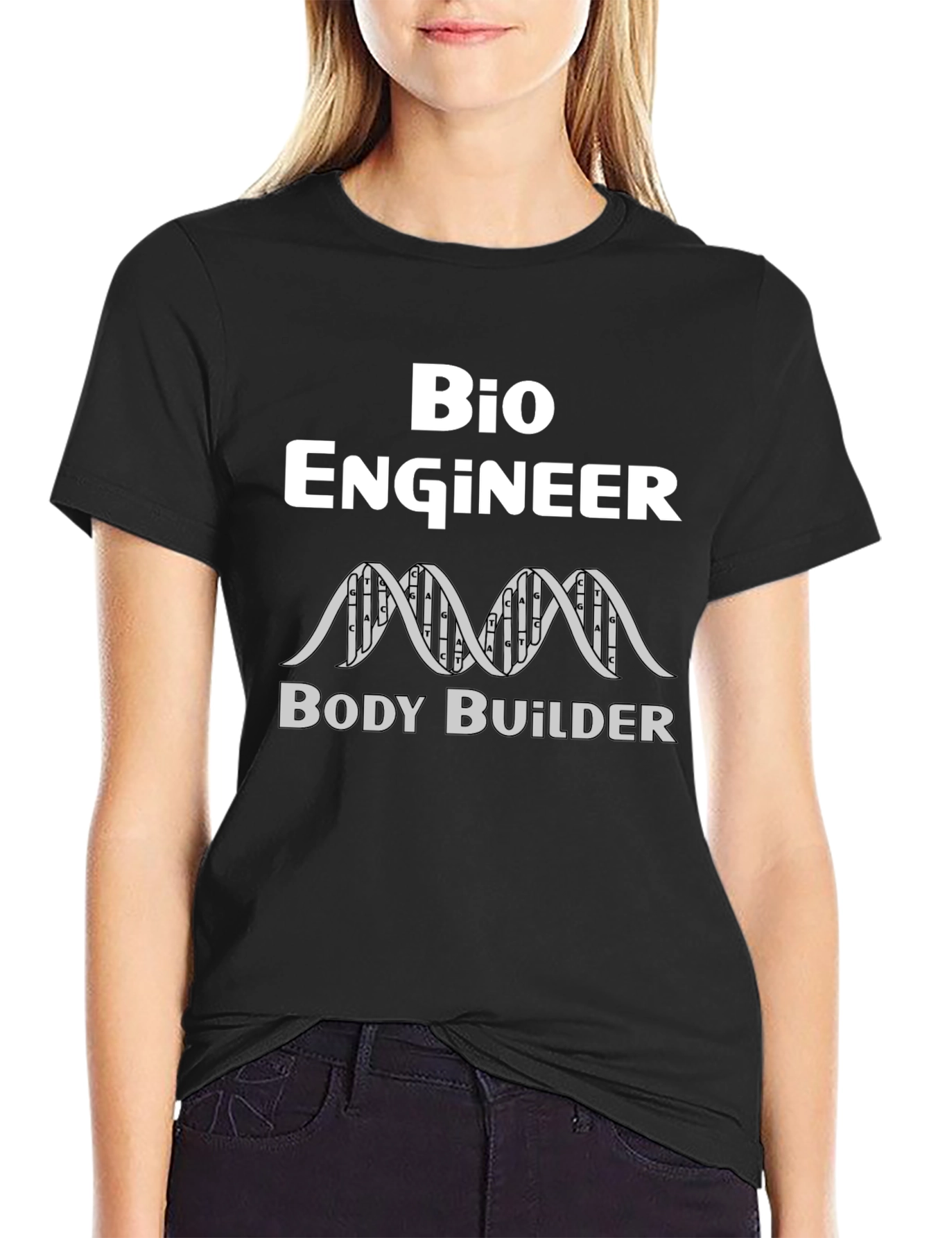 Bio Engineer Body Builder Graphic T-Shirt