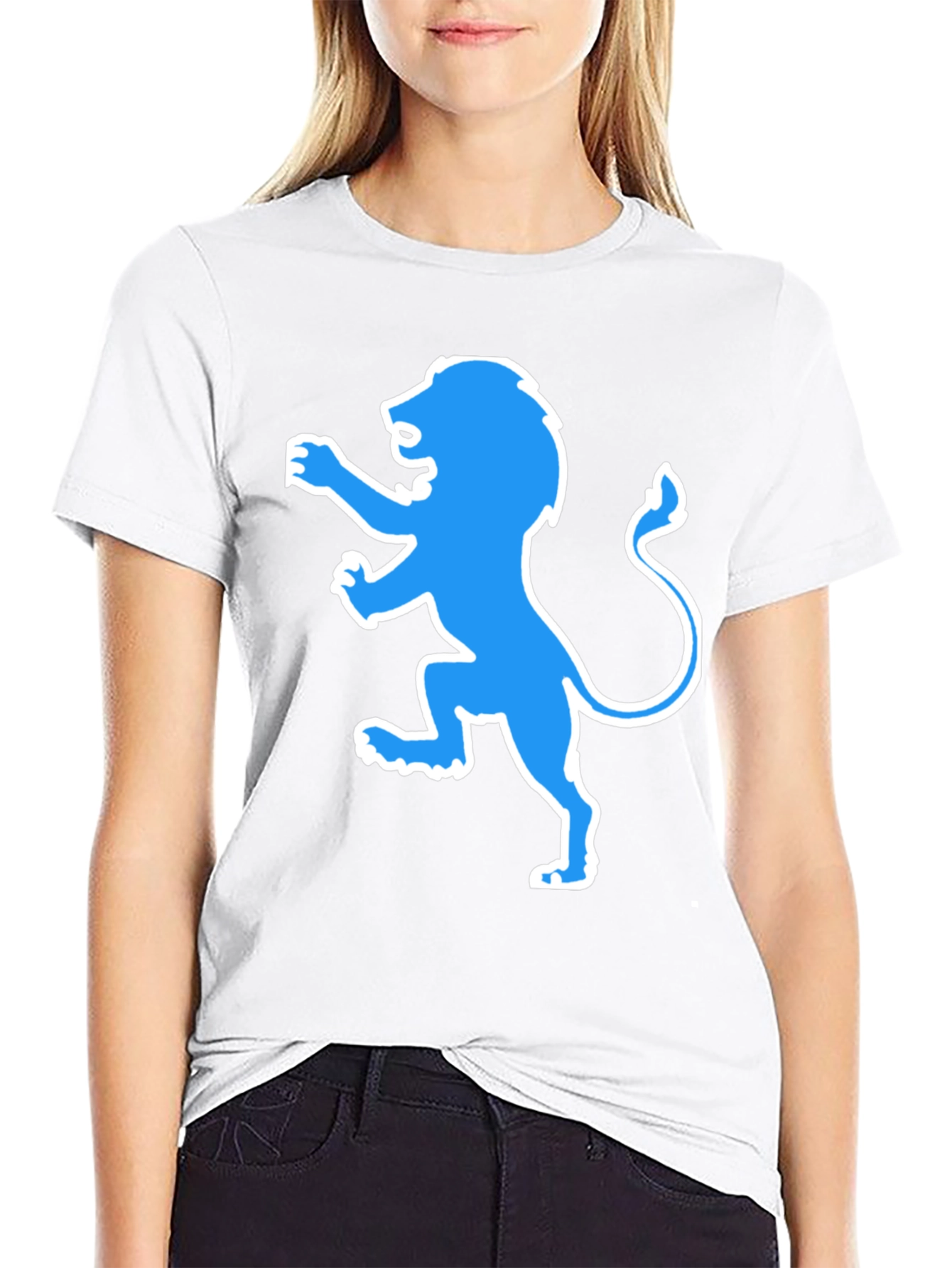 Lion Graphic Tee - Mens Black T-Shirt