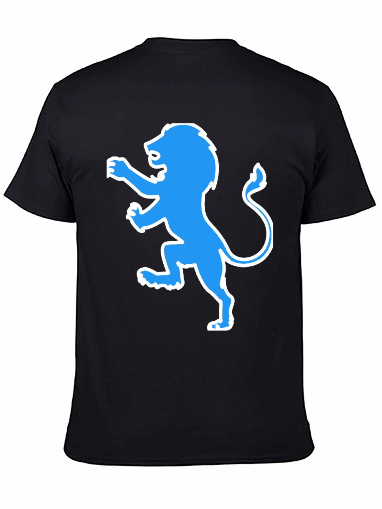 Lion Graphic Tee - Mens Black T-Shirt
