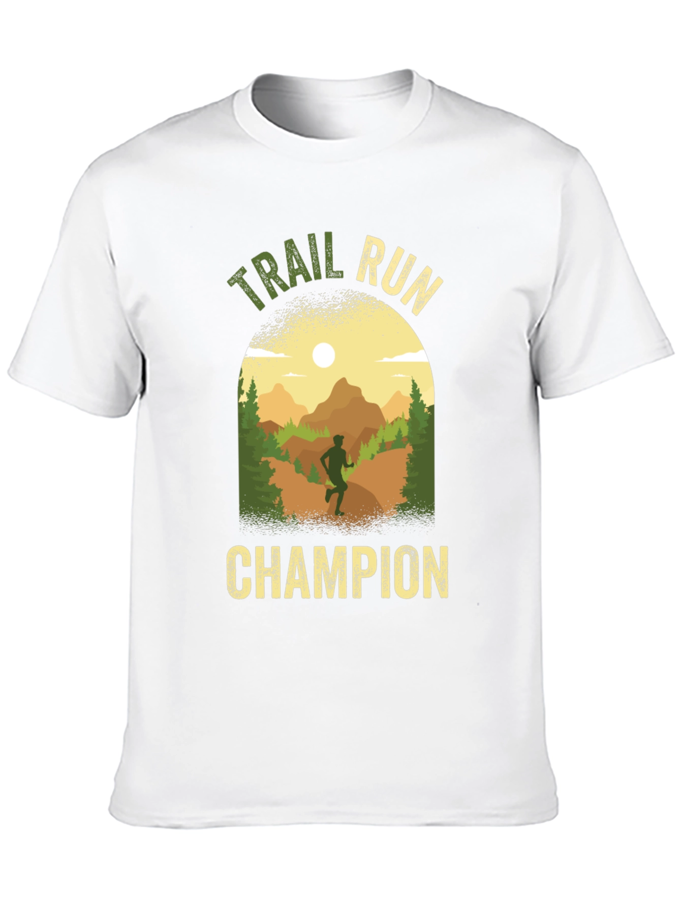 Trail Run Champion Graphic T-Shirt