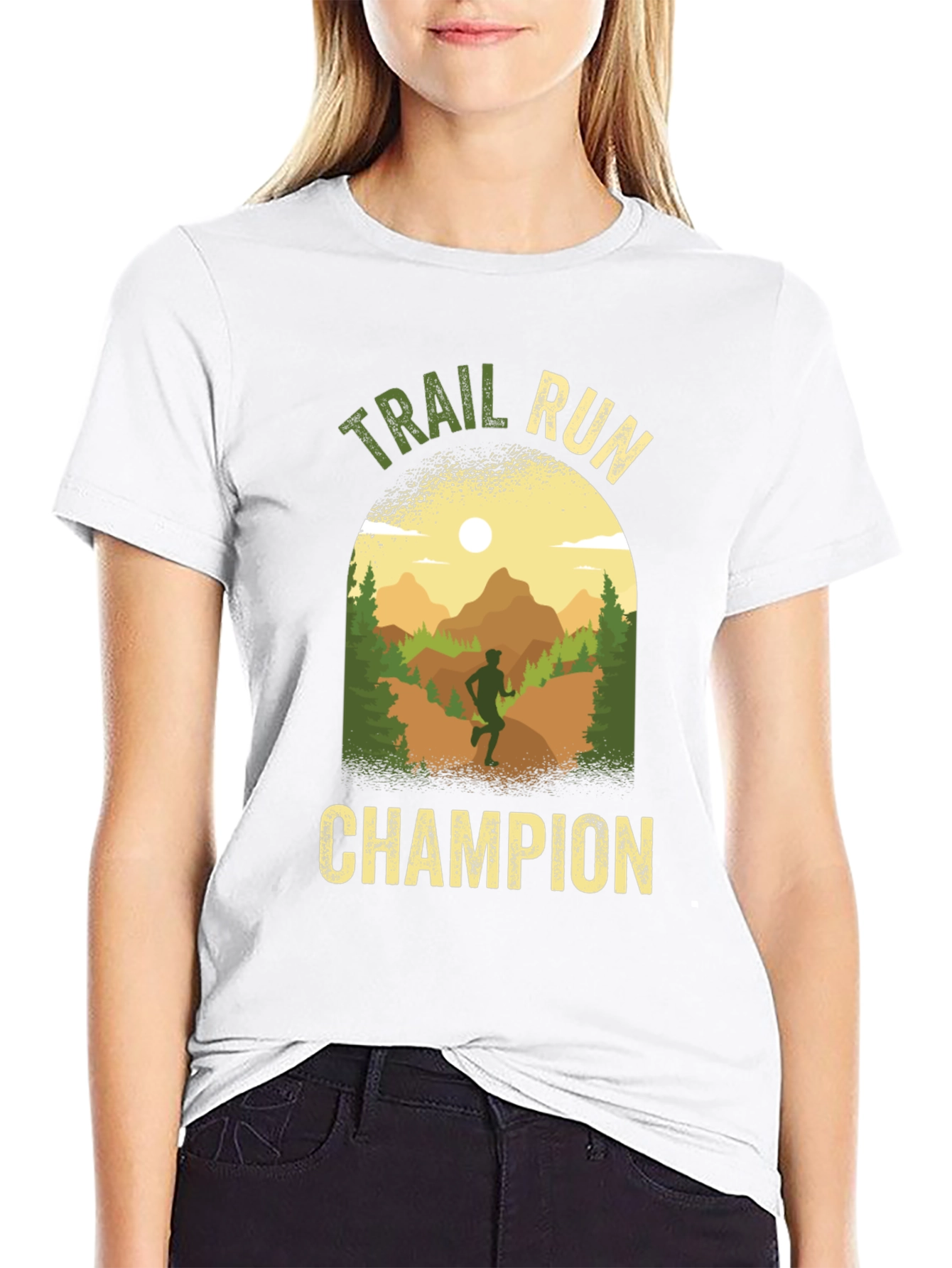 Trail Run Champion Graphic T-Shirt