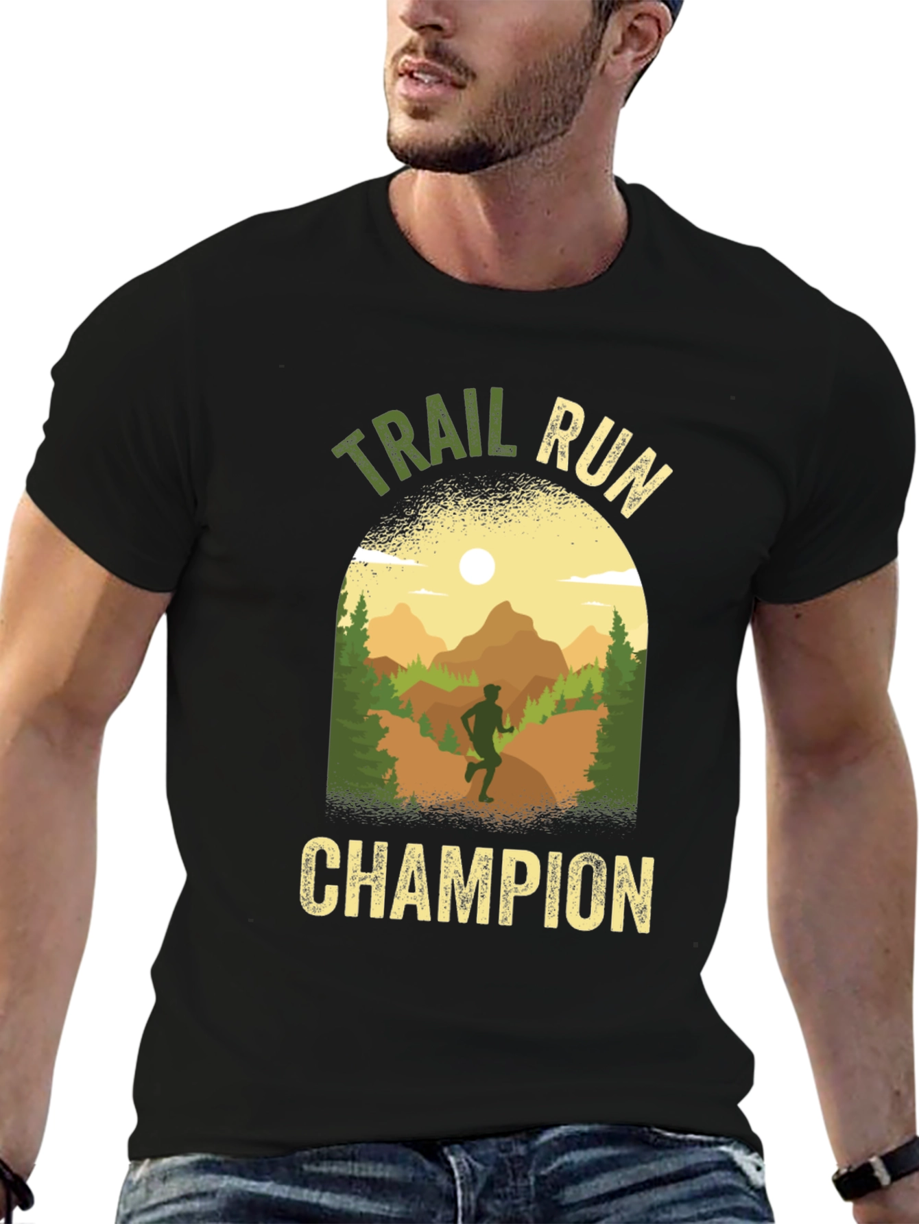 Trail Run Champion Graphic T-Shirt