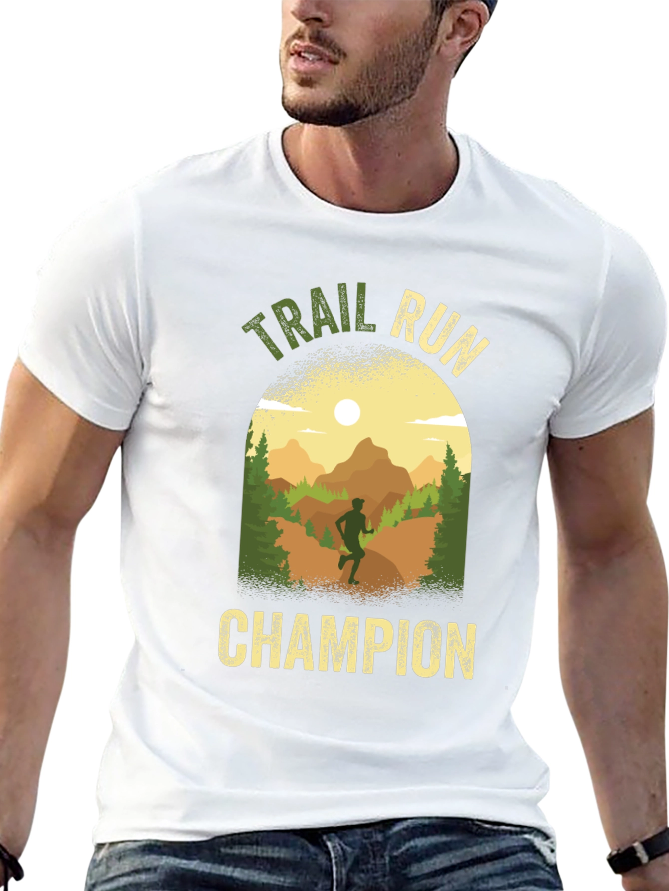 Trail Run Champion Graphic T-Shirt