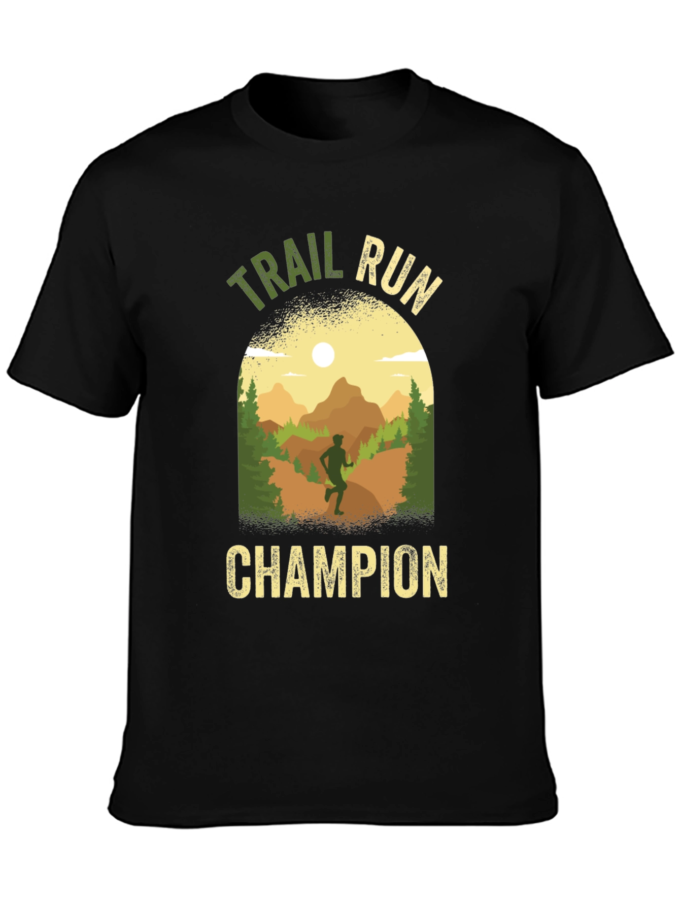Trail Run Champion Graphic T-Shirt