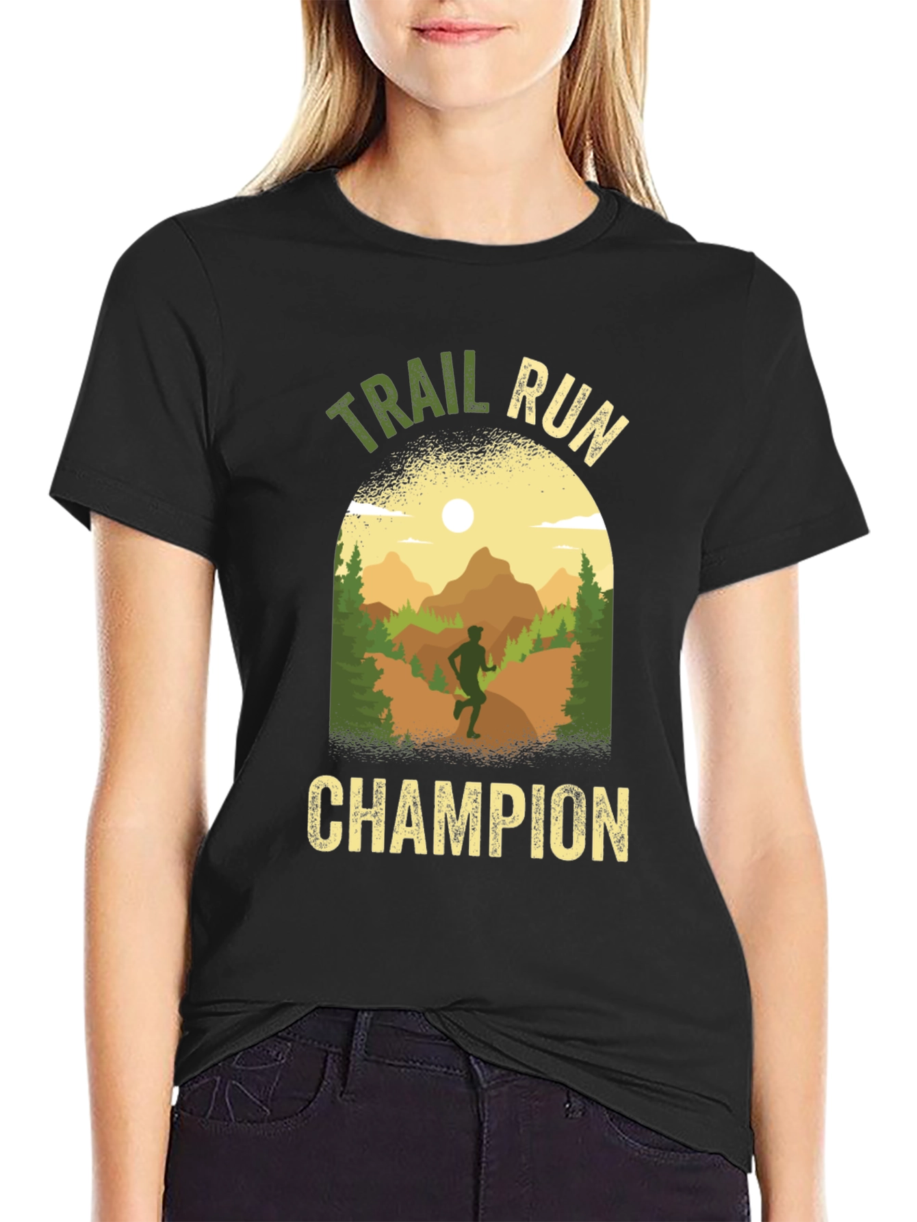 Trail Run Champion Graphic T-Shirt