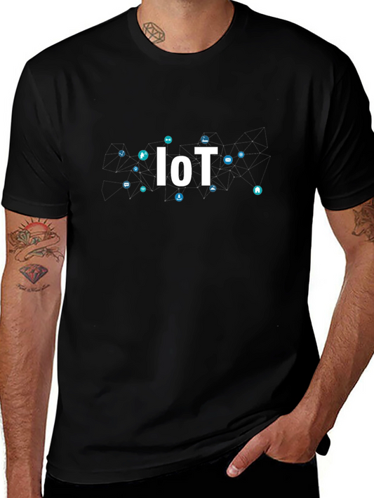 IoT Graphic T-Shirt - Modern Tech Design