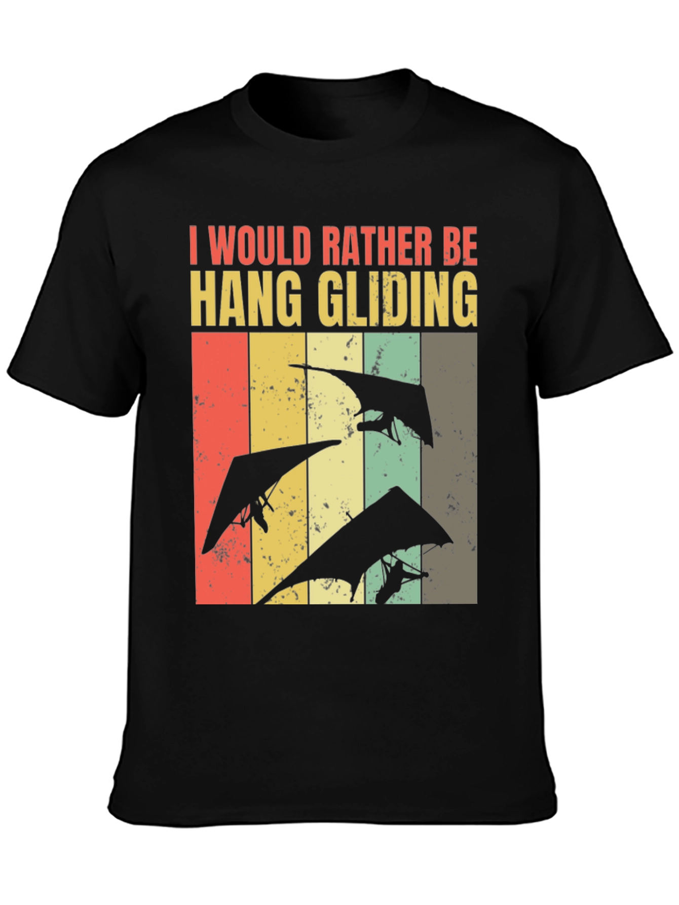 Hang Gliding Retro T-Shirt