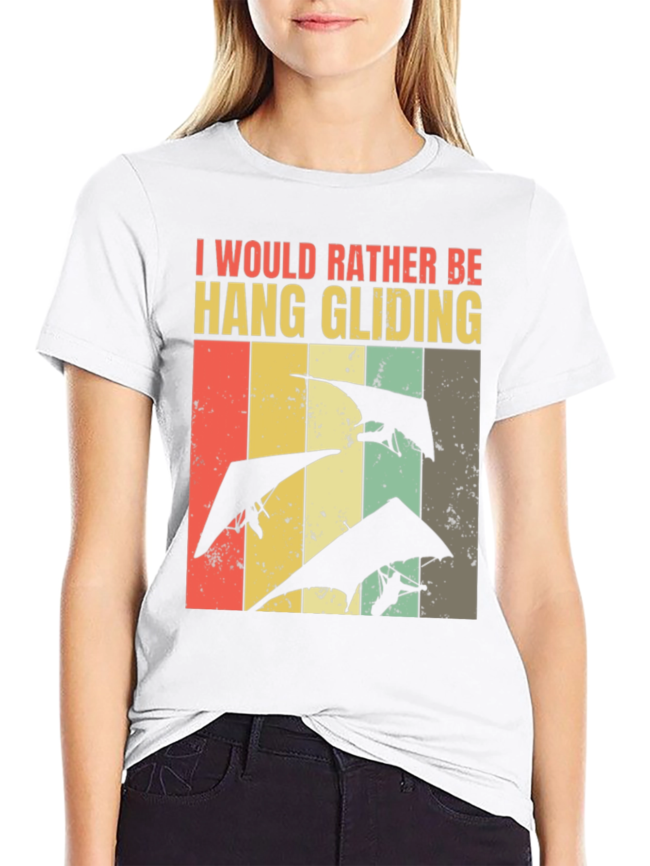 Hang Gliding Retro T-Shirt