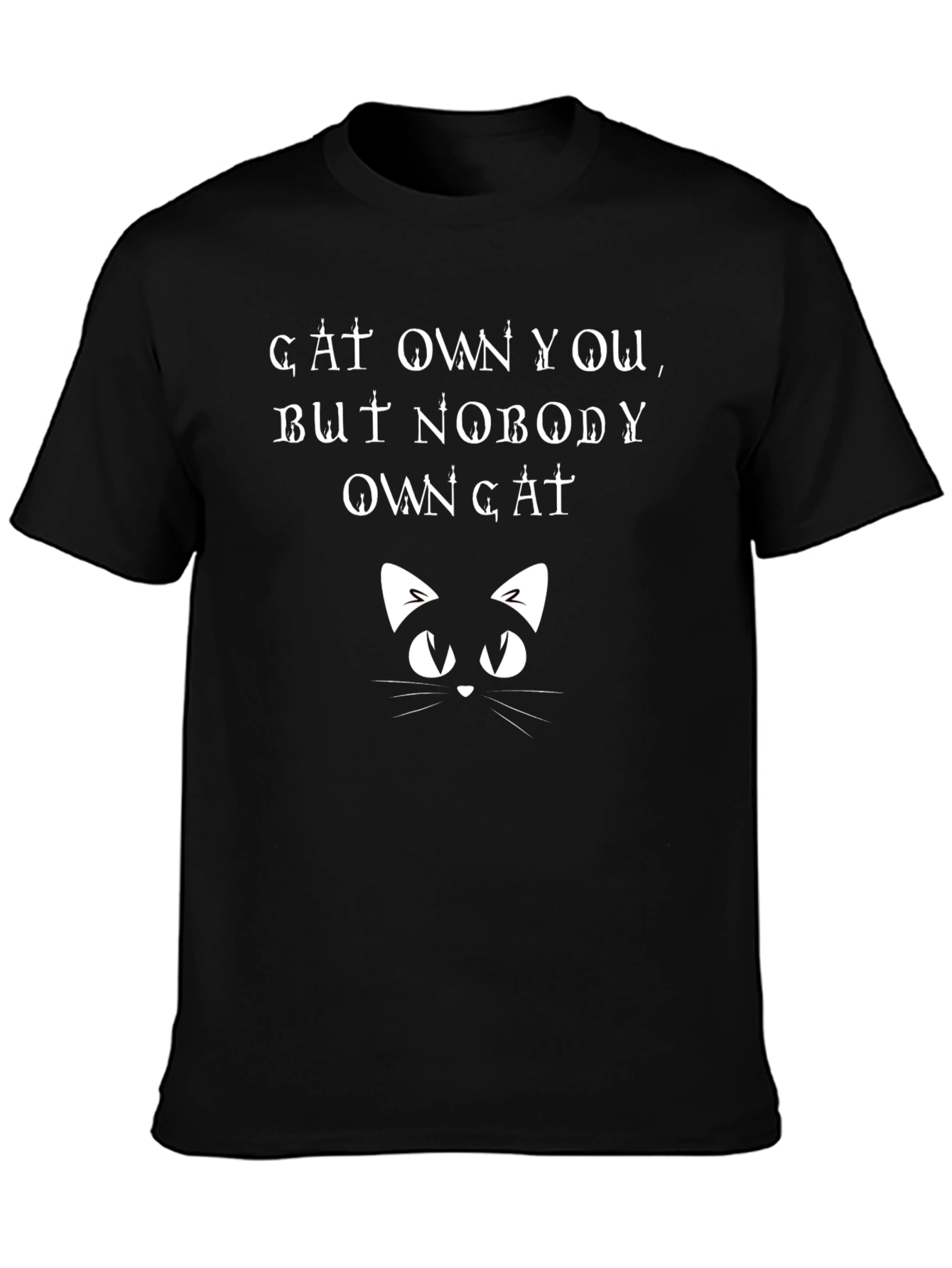 Cat Own You Graphic Tee