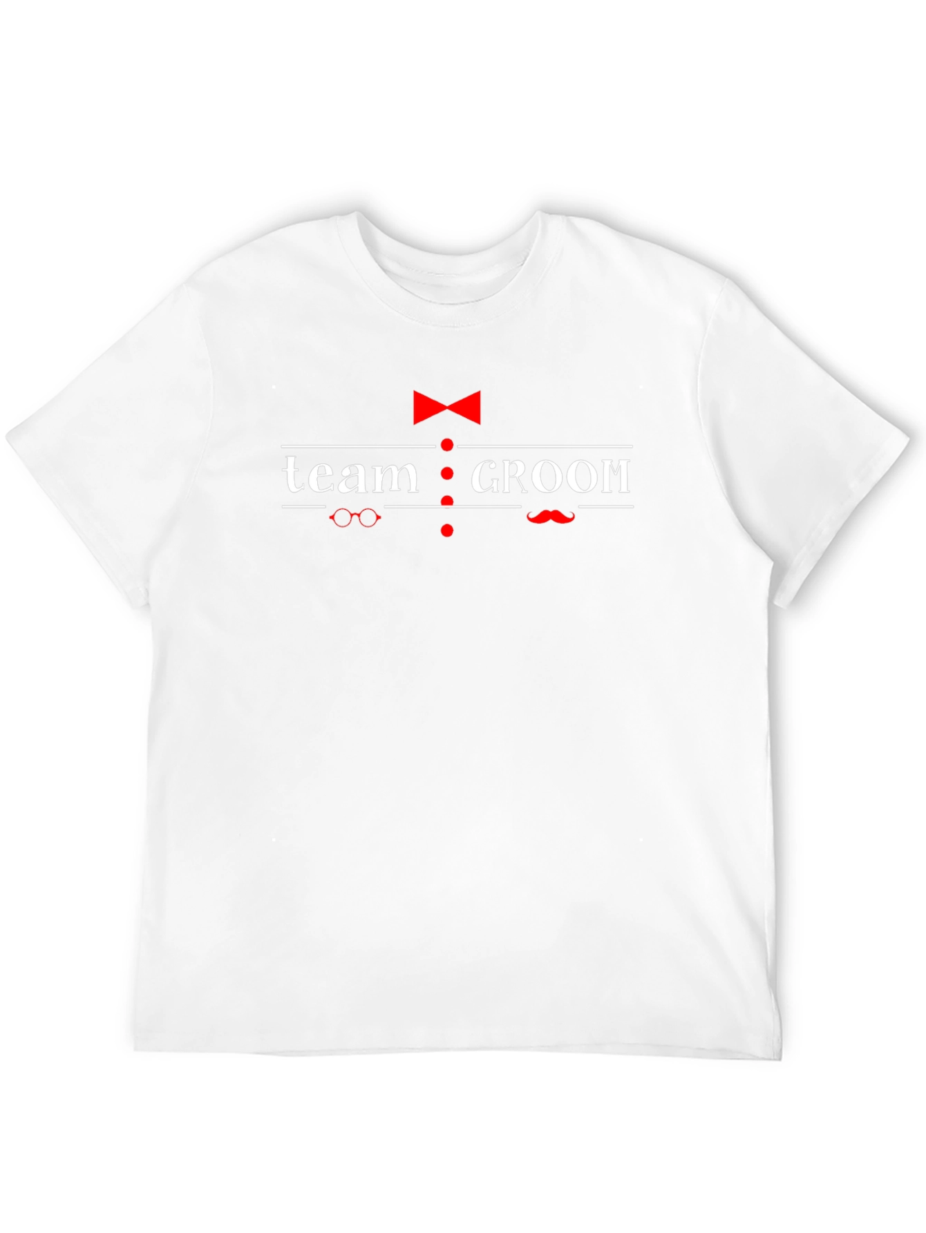Team Groom Graphic T-Shirt - Black