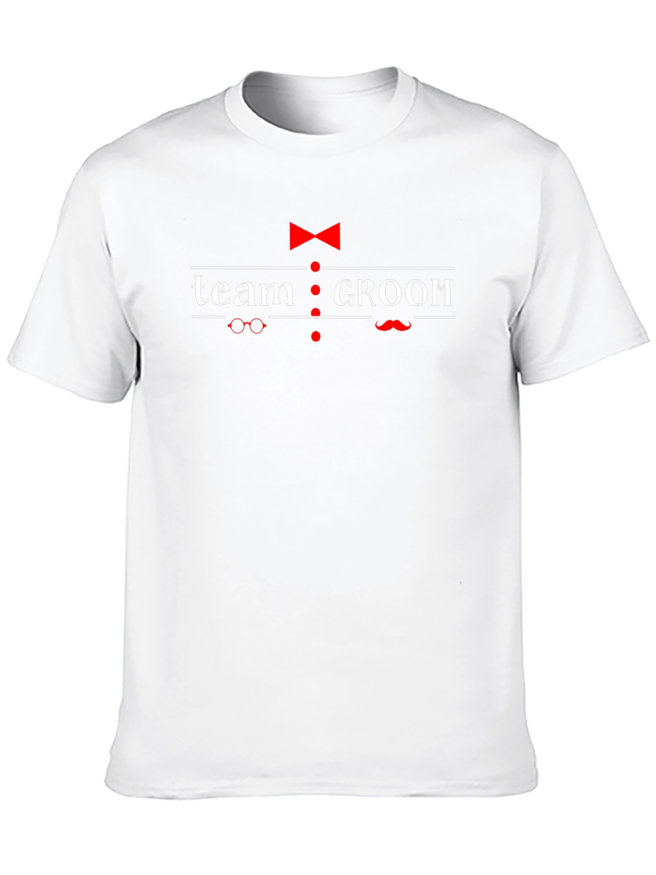 Team Groom Graphic T-Shirt - Black