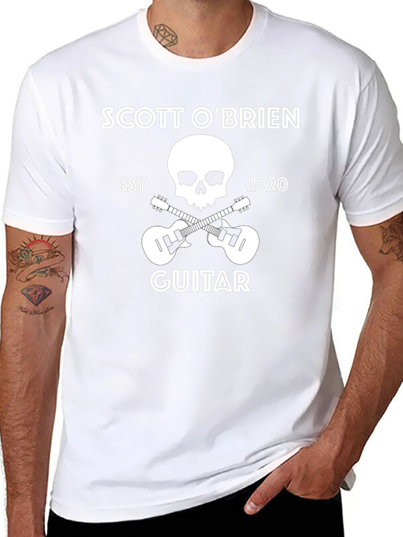 Scott OBrien Guitar T-Shirt