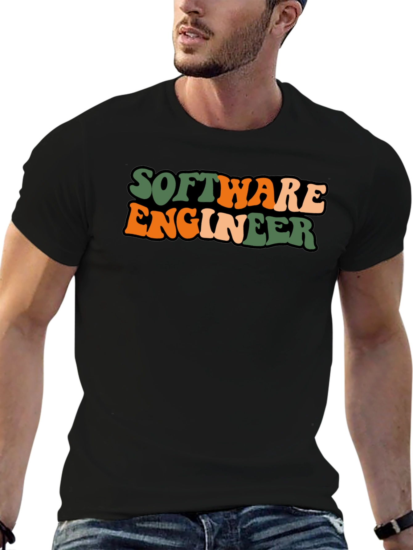 Software Engineer Retro T-Shirt