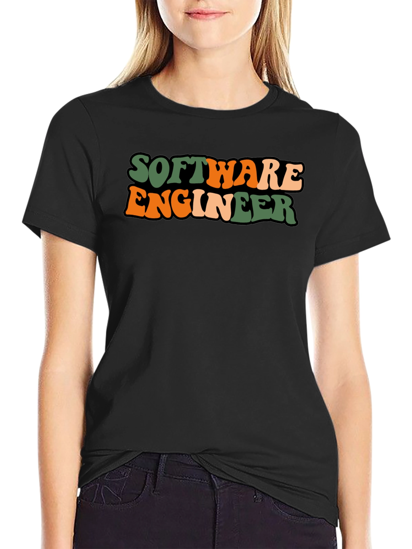 Software Engineer Retro T-Shirt