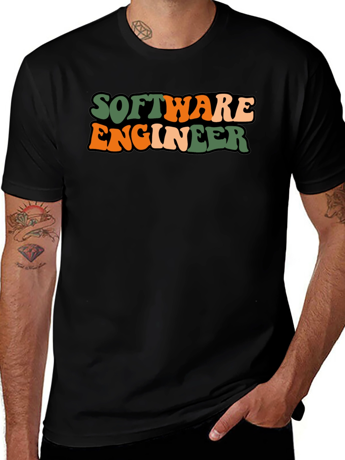 Software Engineer Retro T-Shirt