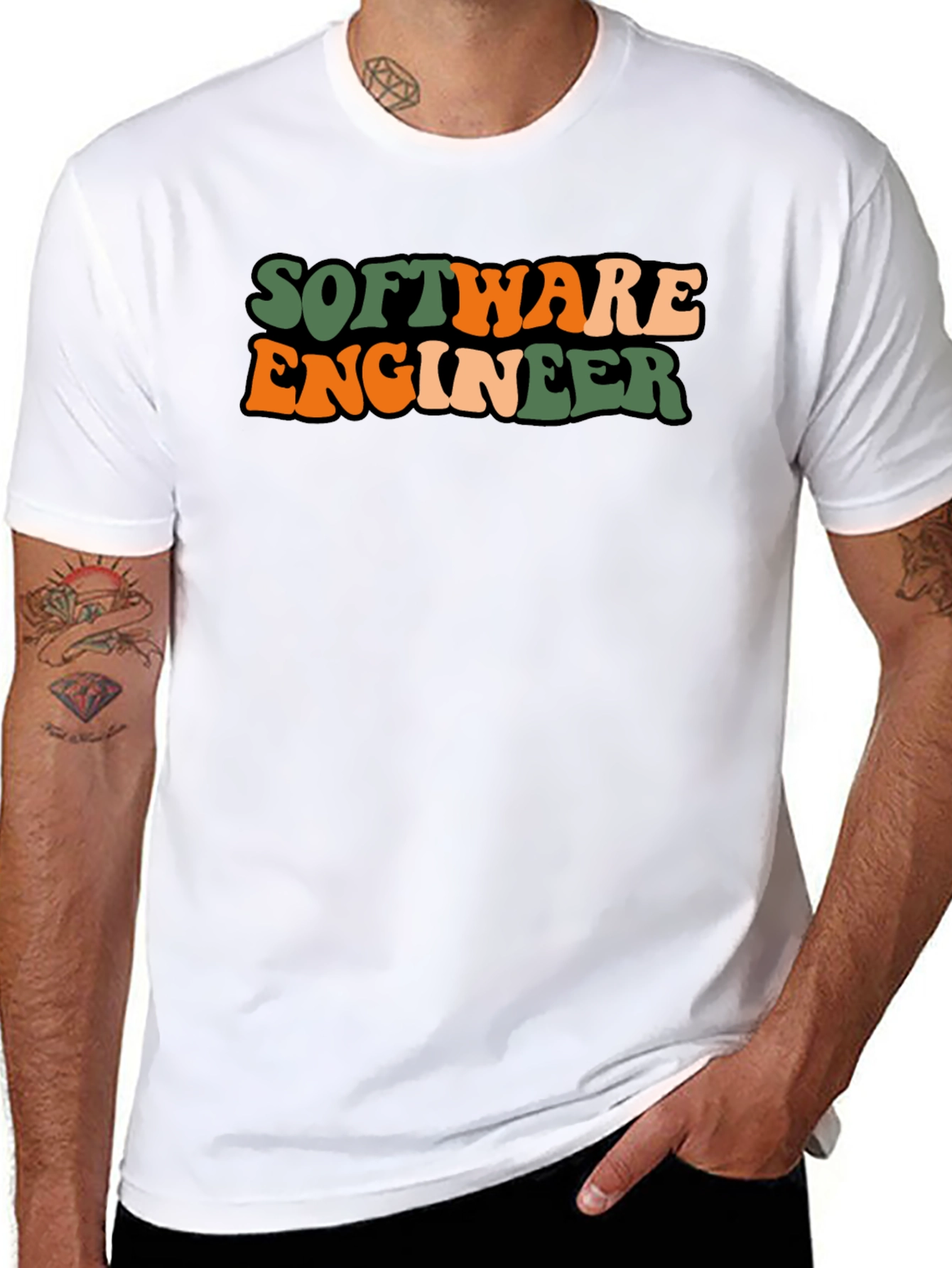 Software Engineer Retro T-Shirt