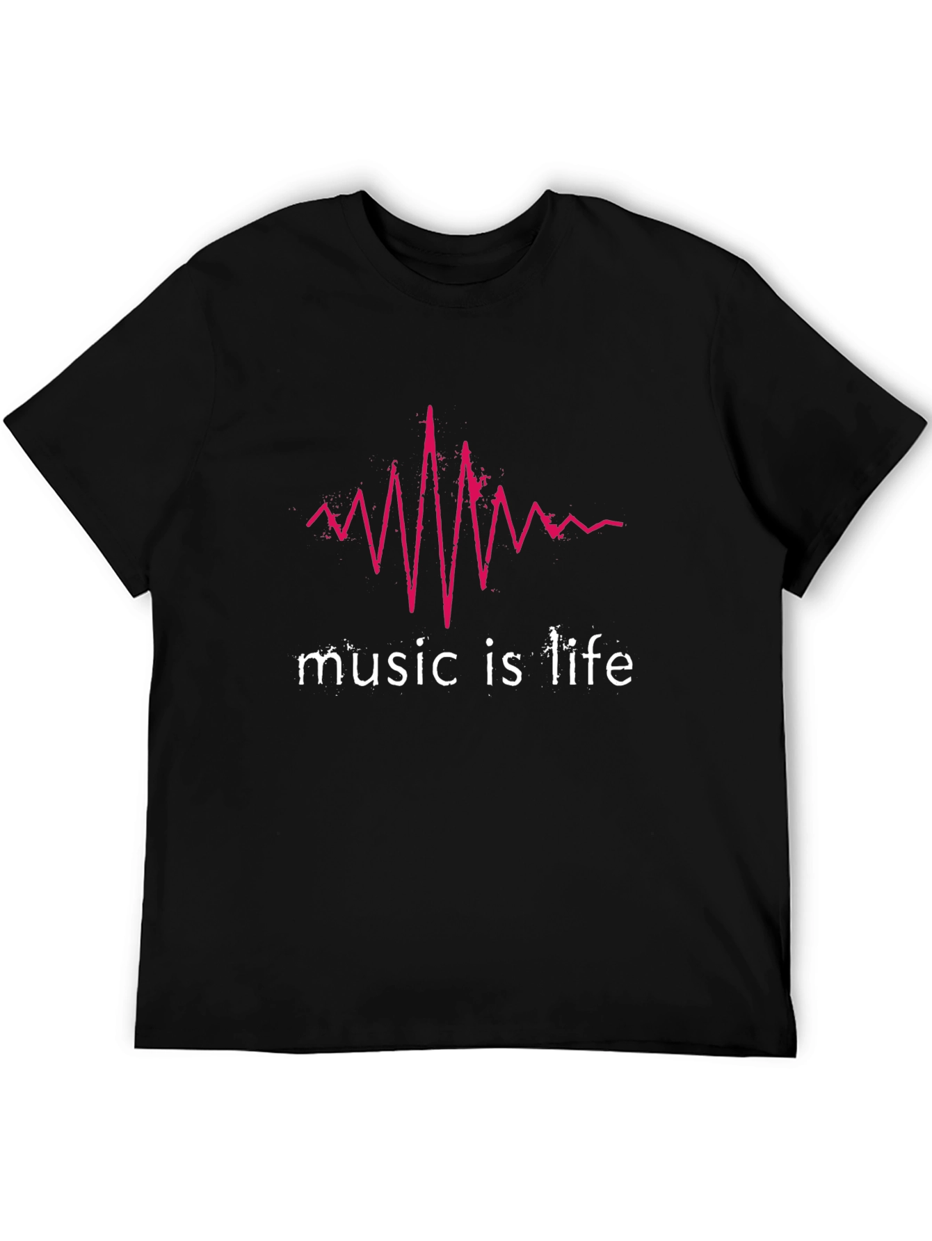 Music is Life T-Shirt - Stylish Graphic Tee