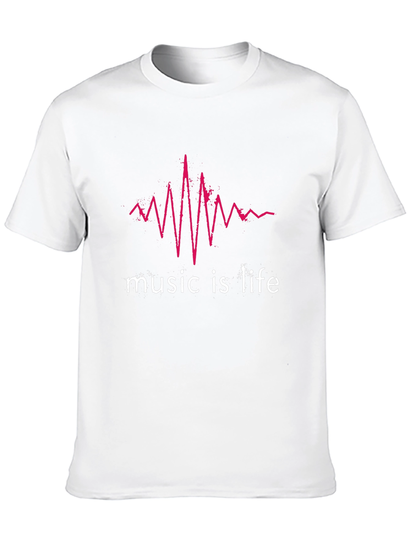 Music is Life T-Shirt - Stylish Graphic Tee