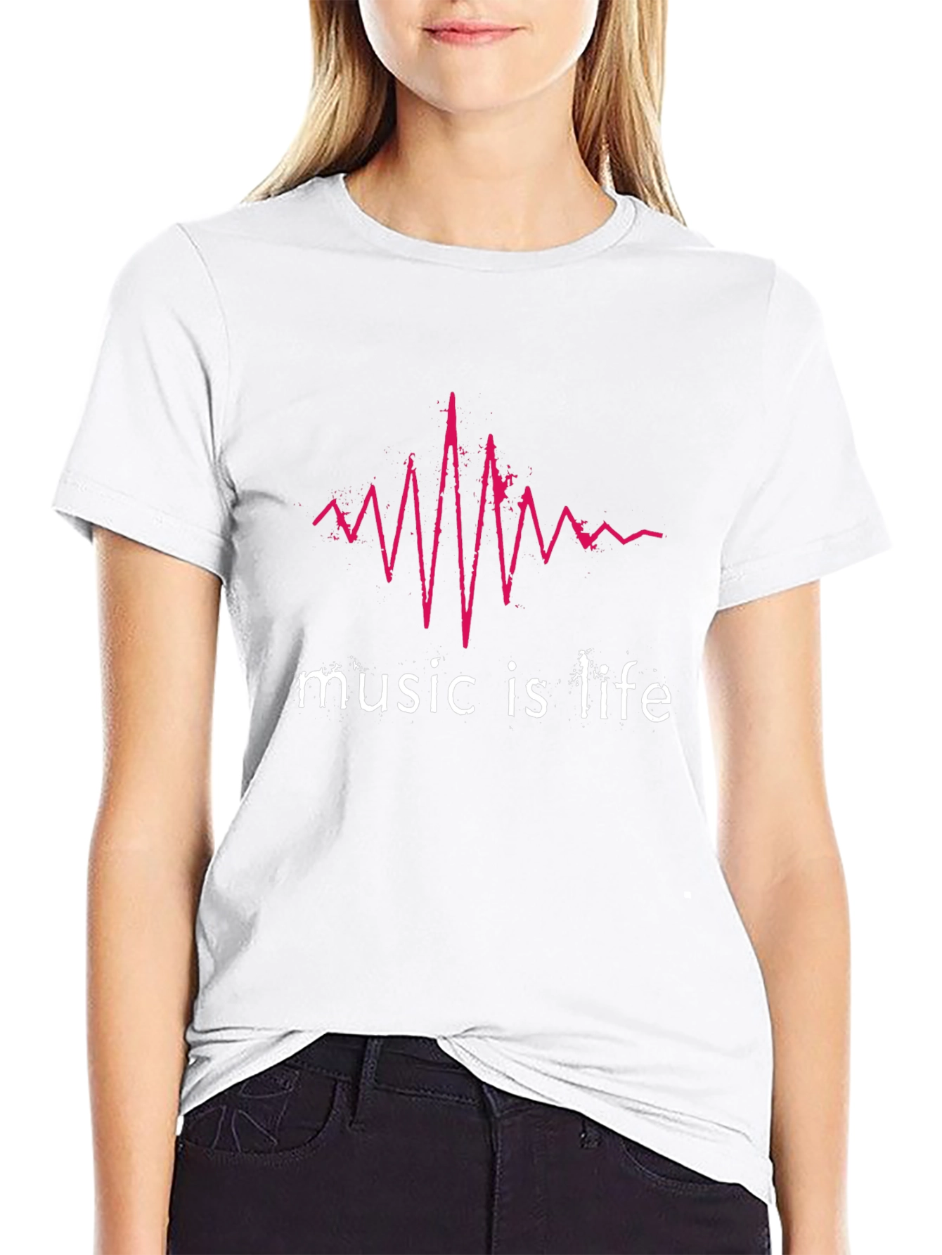Music is Life T-Shirt - Stylish Graphic Tee