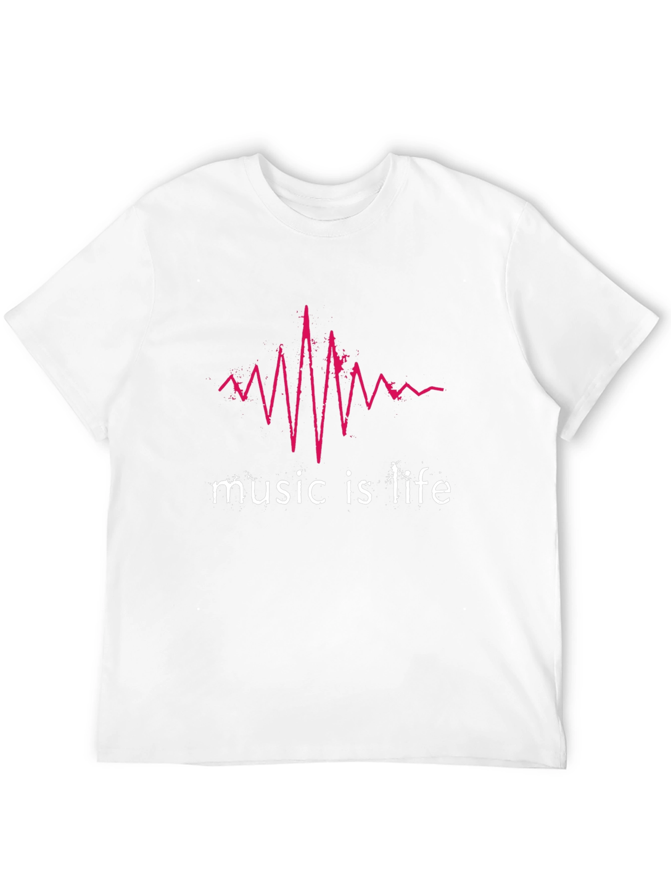 Music is Life T-Shirt - Stylish Graphic Tee