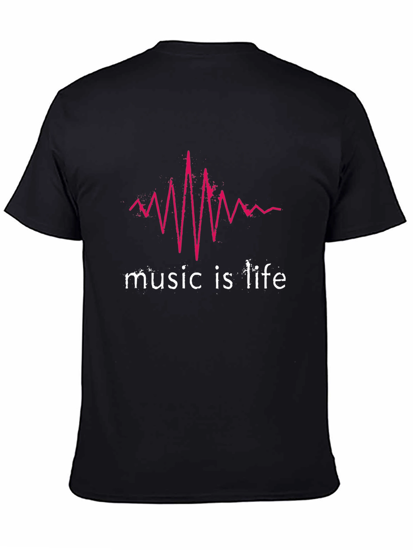 Music is Life T-Shirt - Stylish Graphic Tee