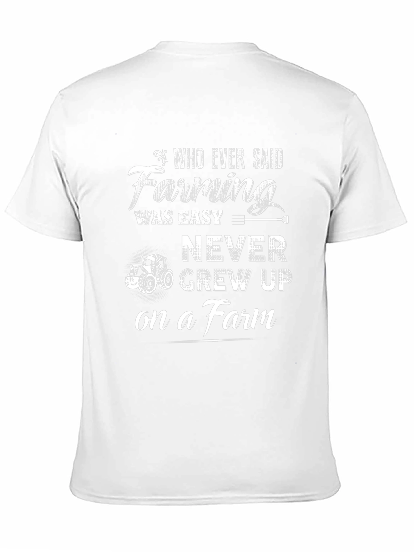 Farming Was Easy T-Shirt - Black Farm Life