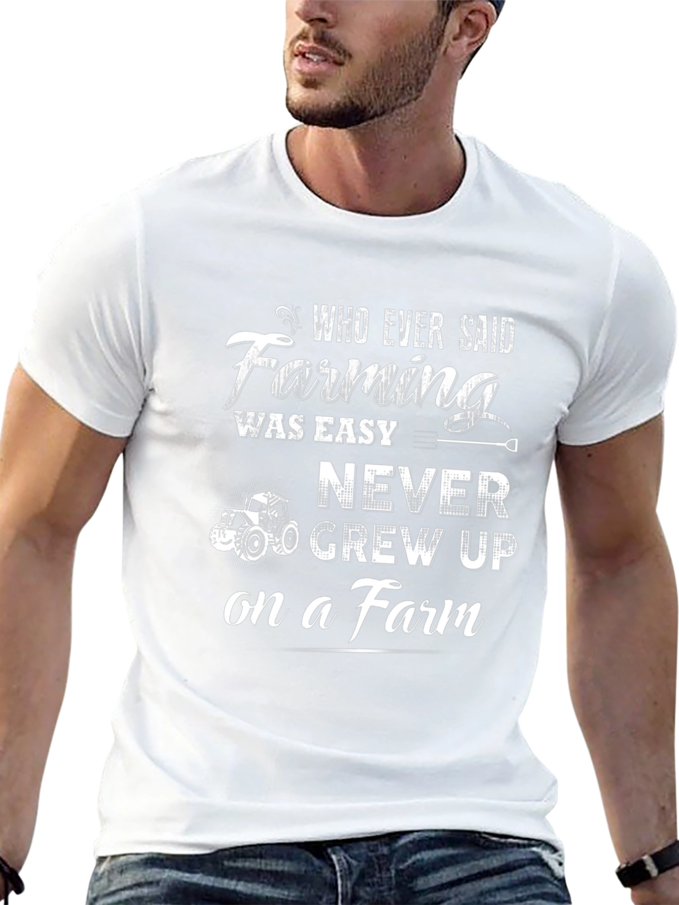 Farming Was Easy T-Shirt - Black Farm Life