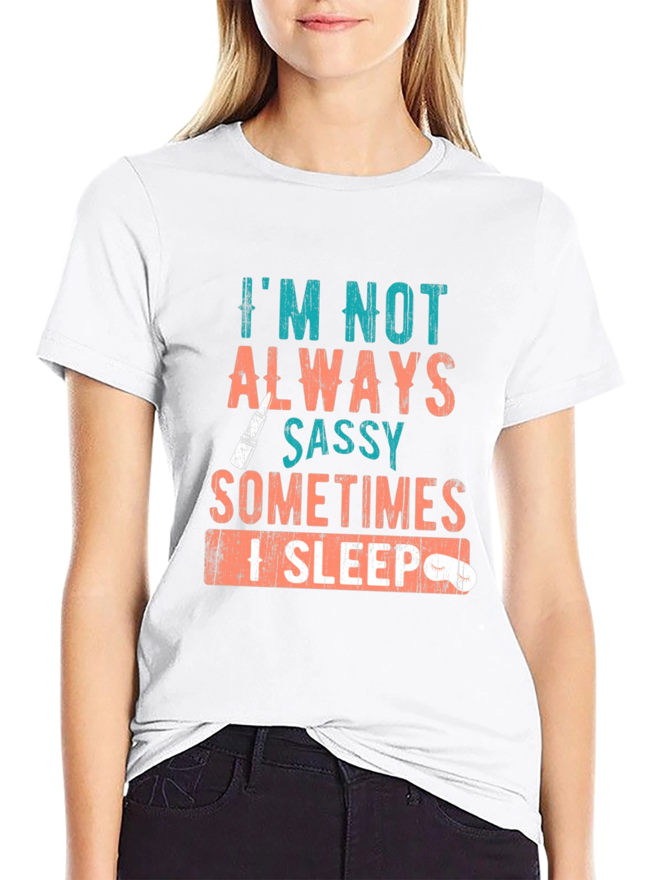 Sassy Sleep T-Shirt: Funny Graphic Tee