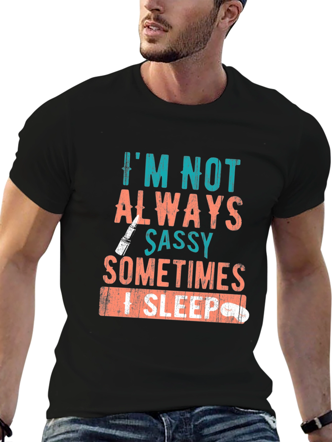 Sassy Sleep T-Shirt: Funny Graphic Tee
