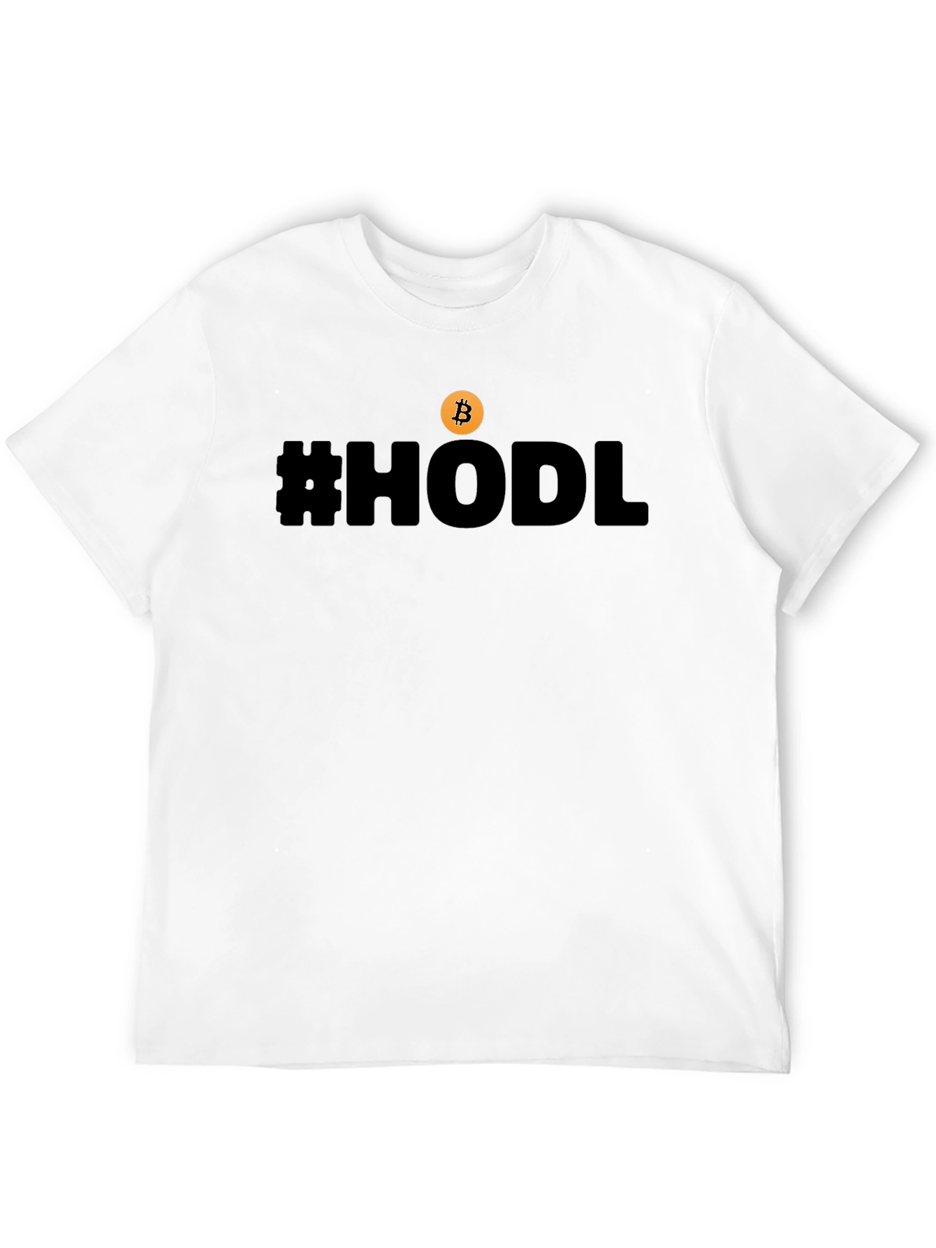 HODL Bitcoin Black T-Shirt - Crypto Enthusiast Tee
