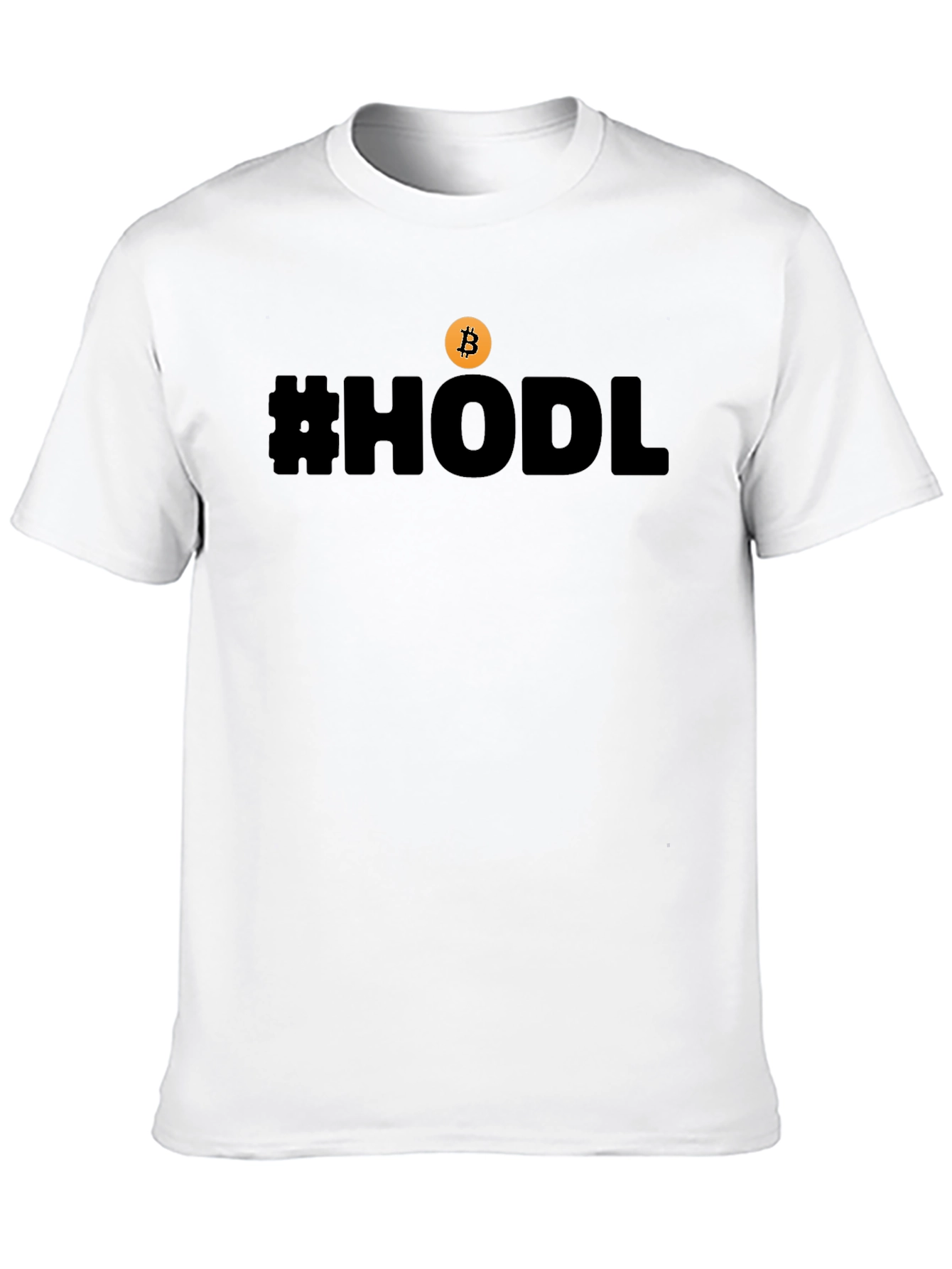 HODL Bitcoin Black T-Shirt - Crypto Enthusiast Tee