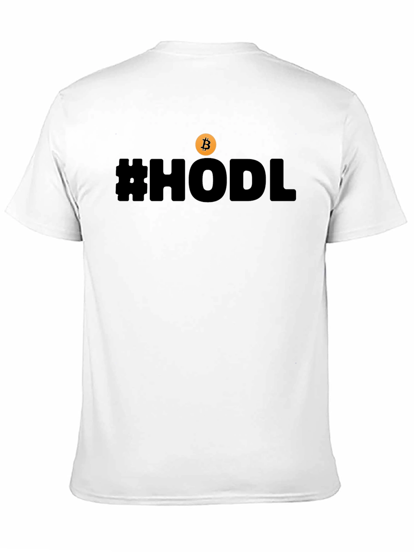 HODL Bitcoin Black T-Shirt - Crypto Enthusiast Tee
