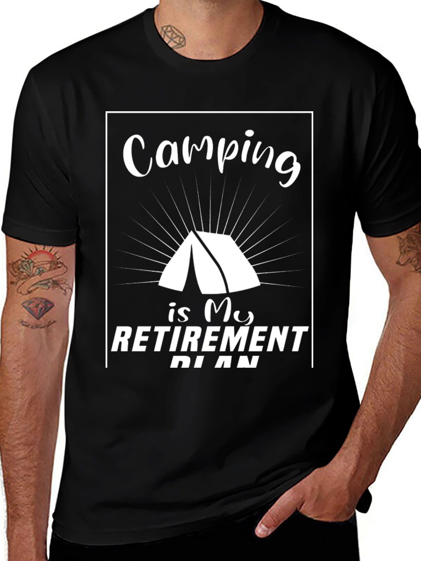 Camping is My Retirement Plan T-Shirt